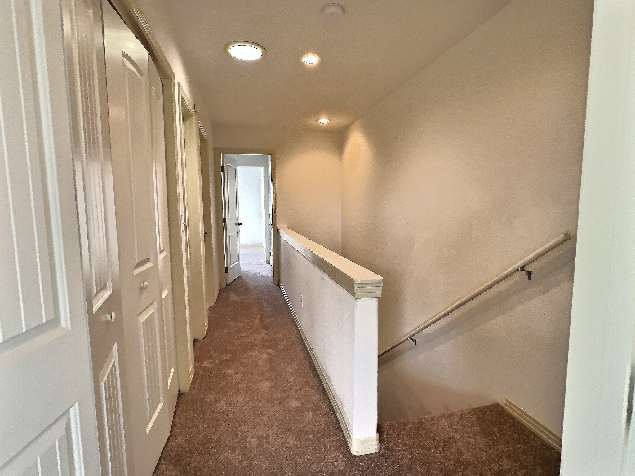 Upstairs hallway layout