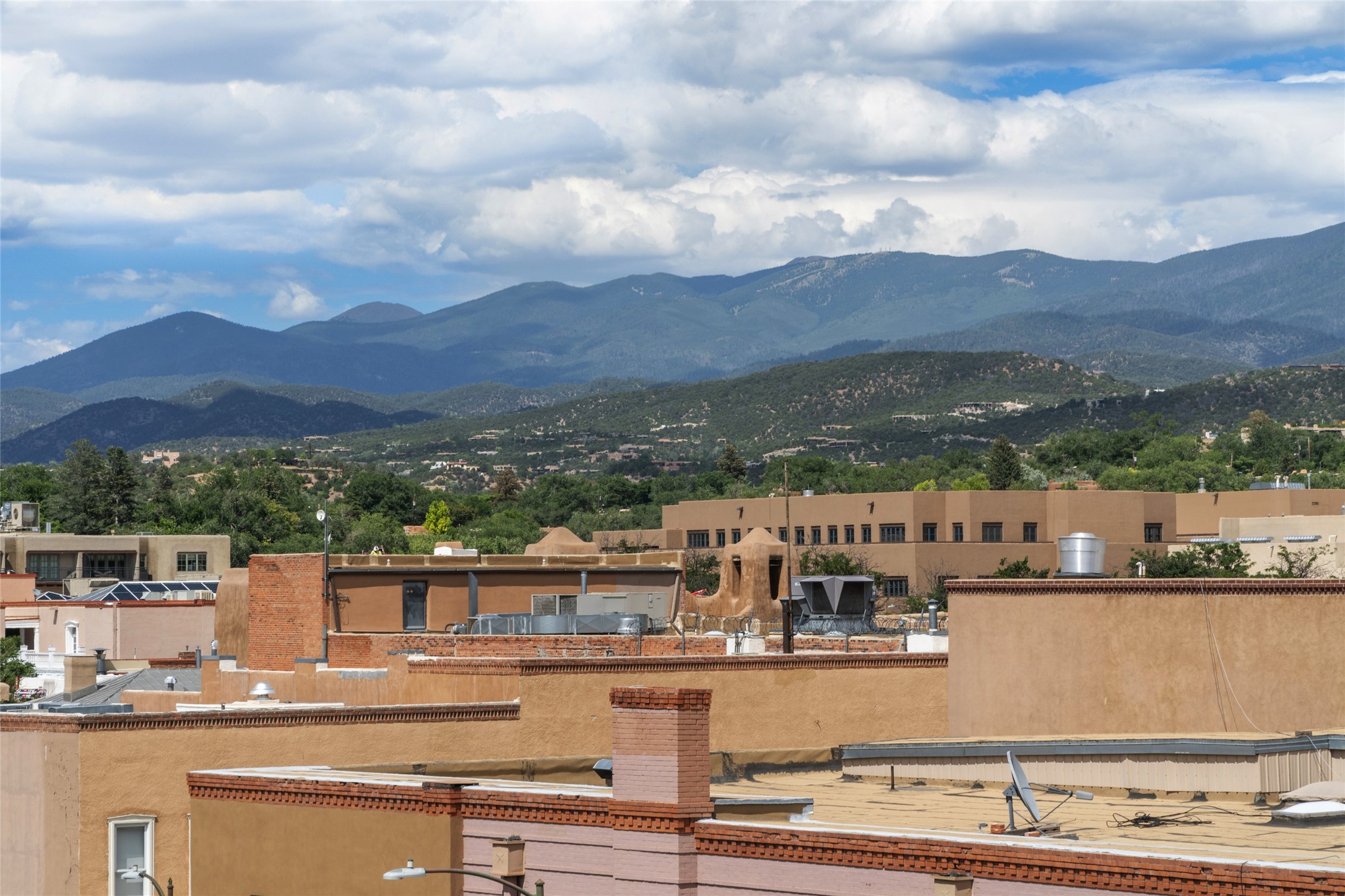 Mountain Views from the rooftop