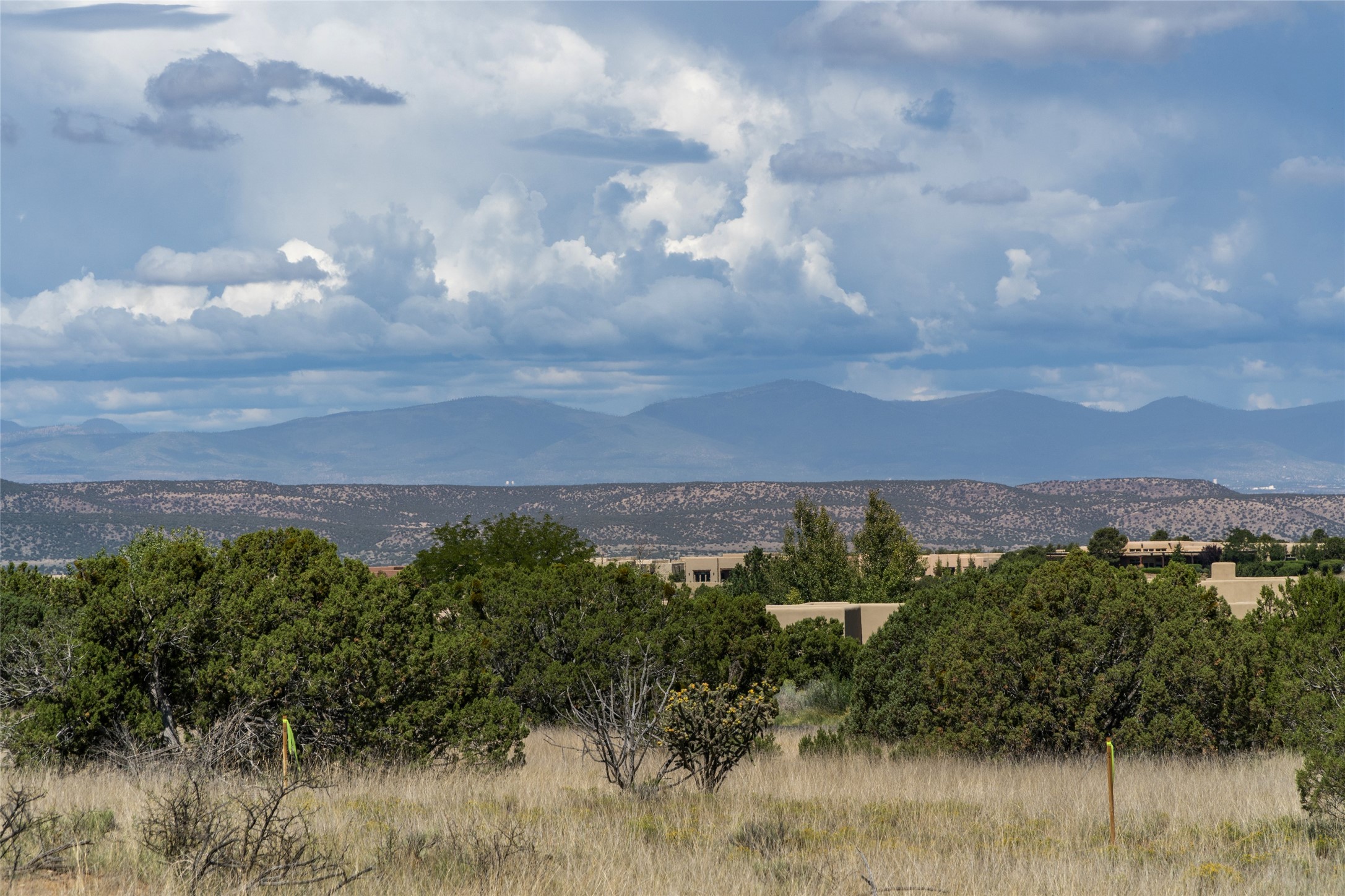 Views of the Jemez Mountains to the West