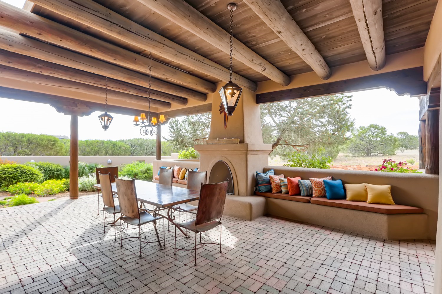 Enjoy indoor-outdoor living at its finest with the grand covered patio