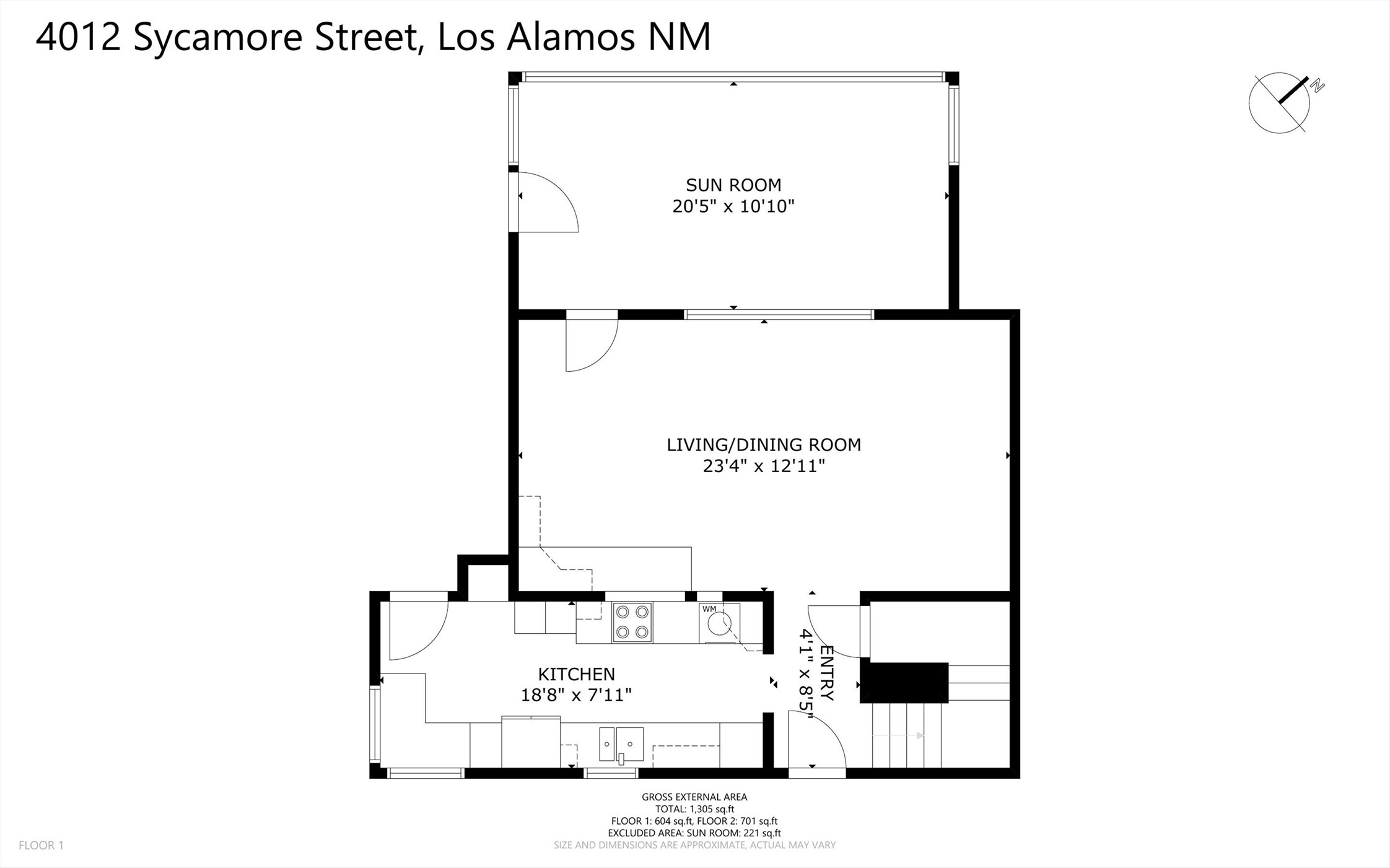 4012 Sycamore B, Los Alamos, New Mexico 87544, 3 Bedrooms Bedrooms, ,1 BathroomBathrooms,Residential,For Sale,4012 Sycamore B,202400348