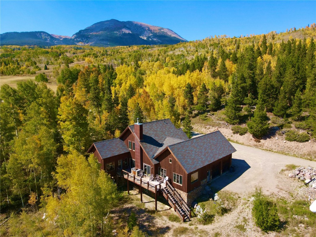 Rare opportunity to own in this exclusive location with 174 acres of private open space shared with only 12 other lot owners. Expansive views of Lake Dillon, the Continental Divide, and the Ten Mile Range. The finished sqft does not include the over 1500sqft heated walk-out basement, with bonus toy shed, that has been partially finished. Lots of potential with the ability to add an accessory unit to the property. Minutes to the slopes and everything Frisco has to offer in a "ranch like" setting.