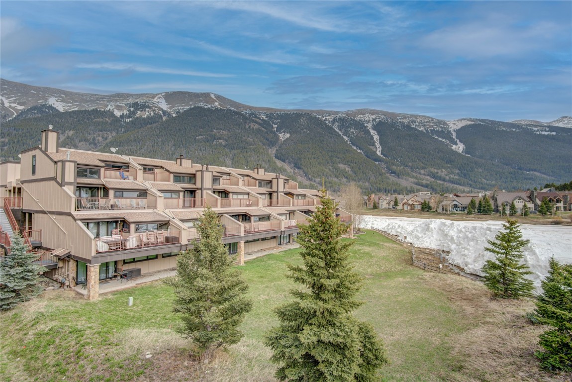 Ski-in/ski-out of this beautiful top-floor two-bedroom in Village Point. Just a few steps away from the Super Bee Chairlift, this residence is flooded with natural light and features vaulted ceilings along with updated kitchen and baths. Enjoy stunning views of the ski area and Ten Mile Range from the living area and the two south-facing patios. Reserved covered parking spot, private ski storage and common hot tub! Copper Mountain is not only home to world class skiing but also Woodward Copper, The Copper Creek Golf Course & Rocky Mountain Gravity Coaster.