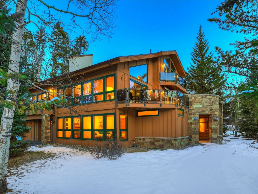This is a unique opportunity to own a meticulously maintained home in the prestigious Weisshorn Subdivision in Breckenridge. Within easy walking distance to downtown Breckenridge shopping, dining, and ski access at the Gondola, you and your guests will truly "stay and play." This retreat boasts every convenience desired in a mountain property, such as an oversized garage, ample exterior parking, a private hot tub, a steam shower, an exercise room, ski boots dryer room, a large stone fireplace, and separate living areas for big families and private relaxation. Take in the breathtaking views of Breckenridge Ski Resort from the dining area, living room, primary bedroom, and guest bedroom. Fully remodeled, including flooring, updated bathrooms, and kitchen appliances, this is everything you have been waiting for in your mountain home!