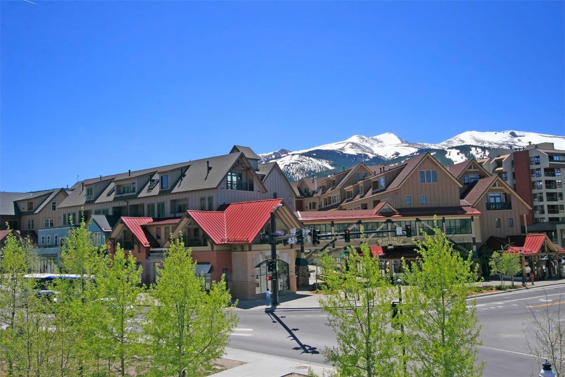 Short term rentals allowed in the premiere lodge of Main Street Station.  Great rental income potential.  Simply the best location in Breckenridge, on Main Street and the base of Peak 9.  Mountain bike, hike, fish and ski from your back door and shop or entertain on Main Street out your front door!  Within the Main Street Station Plaza enjoy the weekly farmer’s market, annual wine, spirit and music festivals including coffee shops, restaurants and apres ski bars.  Easy access to the Maggie Pond for paddle boarding and kayaking.
The Pioneer Club included in the dues with top-notch amenities including a spa, ski valet, private ski lockers, bike storage, theater, hot tubs, and heated underground parking.  The best year-round swimming pool in Summit County with the most dramatic views!  All new furniture, lamps, lighting, artwork.  New carpet, refrigerator, dishwasher, private new washing machine and dryer.