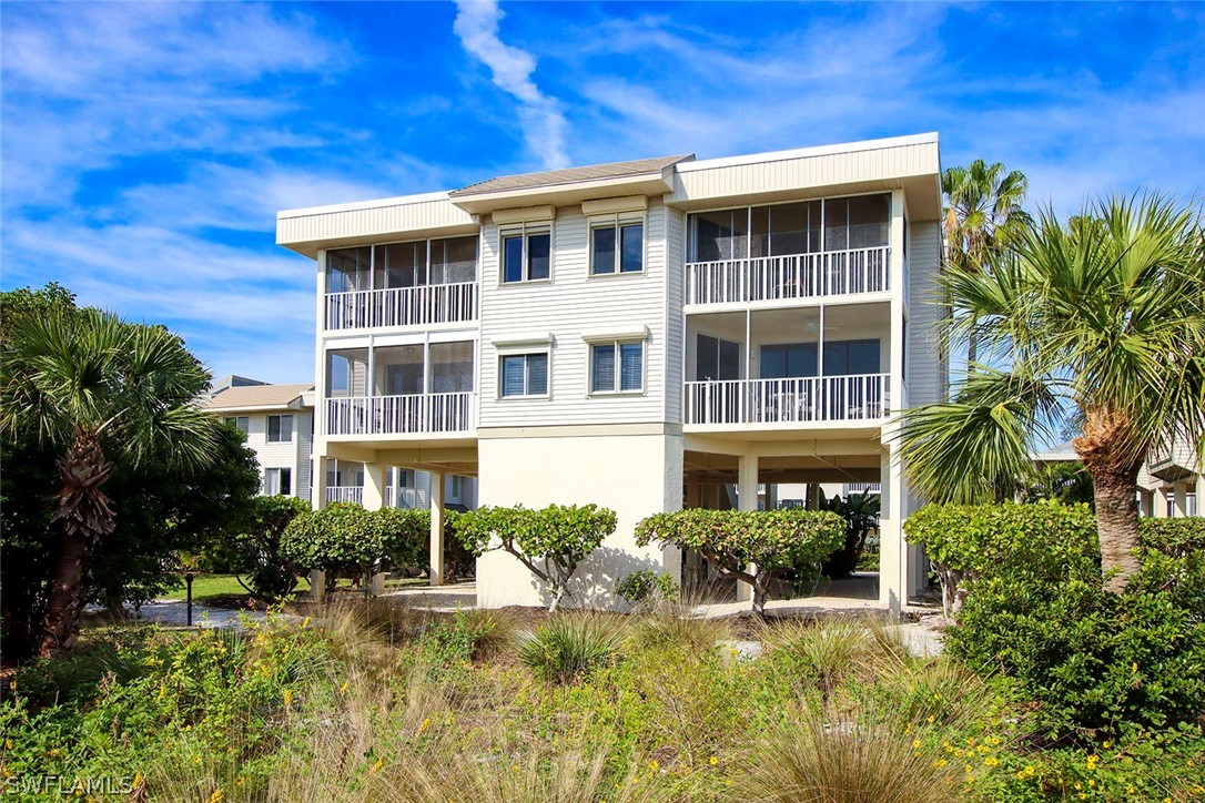 This two bedroom, two bath GULF FRONT unit features non-stop views of the Gulf!  Highly desired location, front building in a complex on the “Lighthouse” end of Sanibel with proximity to the fishing pier, shops and restaurants…AND allowing weekly rentals.  The complex has a staffed on-site office, two pools, tennis courts, beach walk over, bicycle availability and so much more!  Decorator furnished, high-grossing rental unit; an excellent opportunity and the VIEWS are SPECTACULAR…this is the condo everyone is asking for…don’t wait