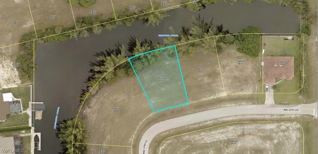 Beautiful gulf access lot just west of Burnt Store Road. This area of NW Cape Coral is booming with new construction. Enjoy the Florida lifestyle from your backyard. Hurry, this property will not last long