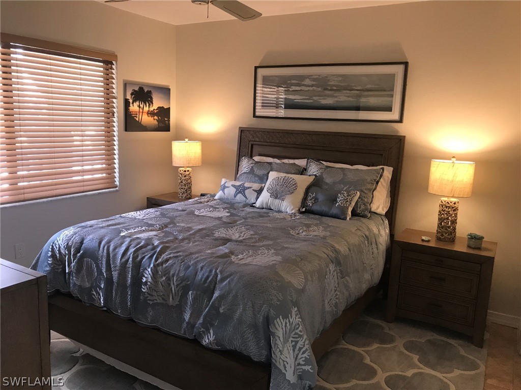 Guest bedroom is comfortable and welcoming
