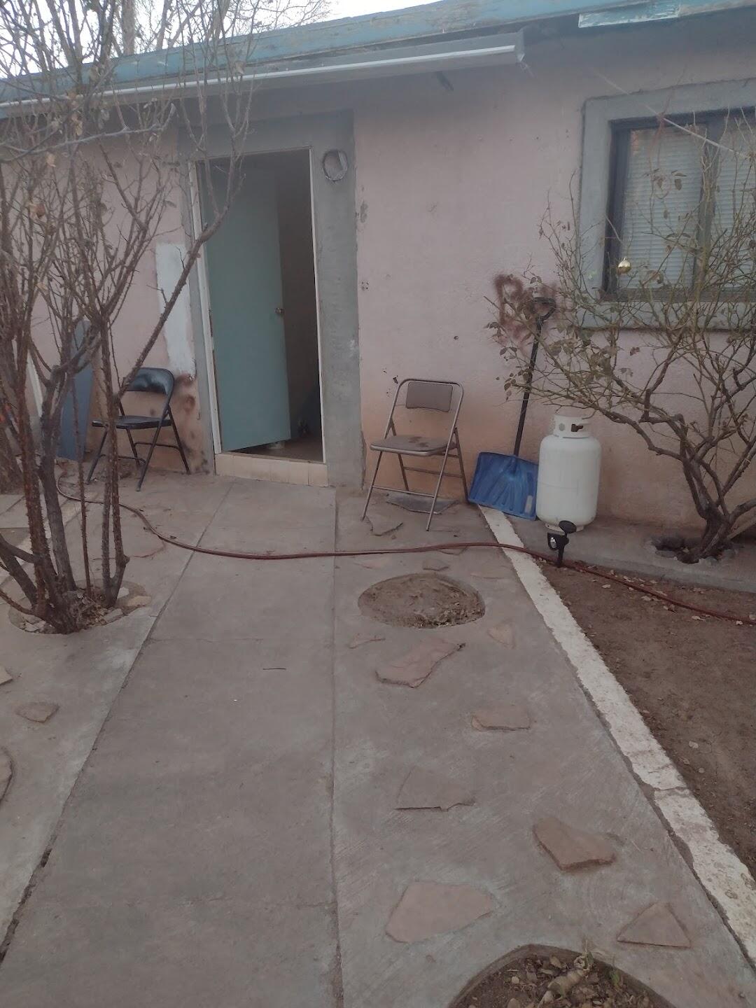 Great opportunity to live in the country in the heart of Bernalillo.  2 car detached garage with a casita.  2 bedrooms with 1 bath. Cute and cozy.  Now for the house you have 3 bedrooms 2 baths.  Lots of lisving space.  Priced to sell and in as is condition.  On permanent foundation.