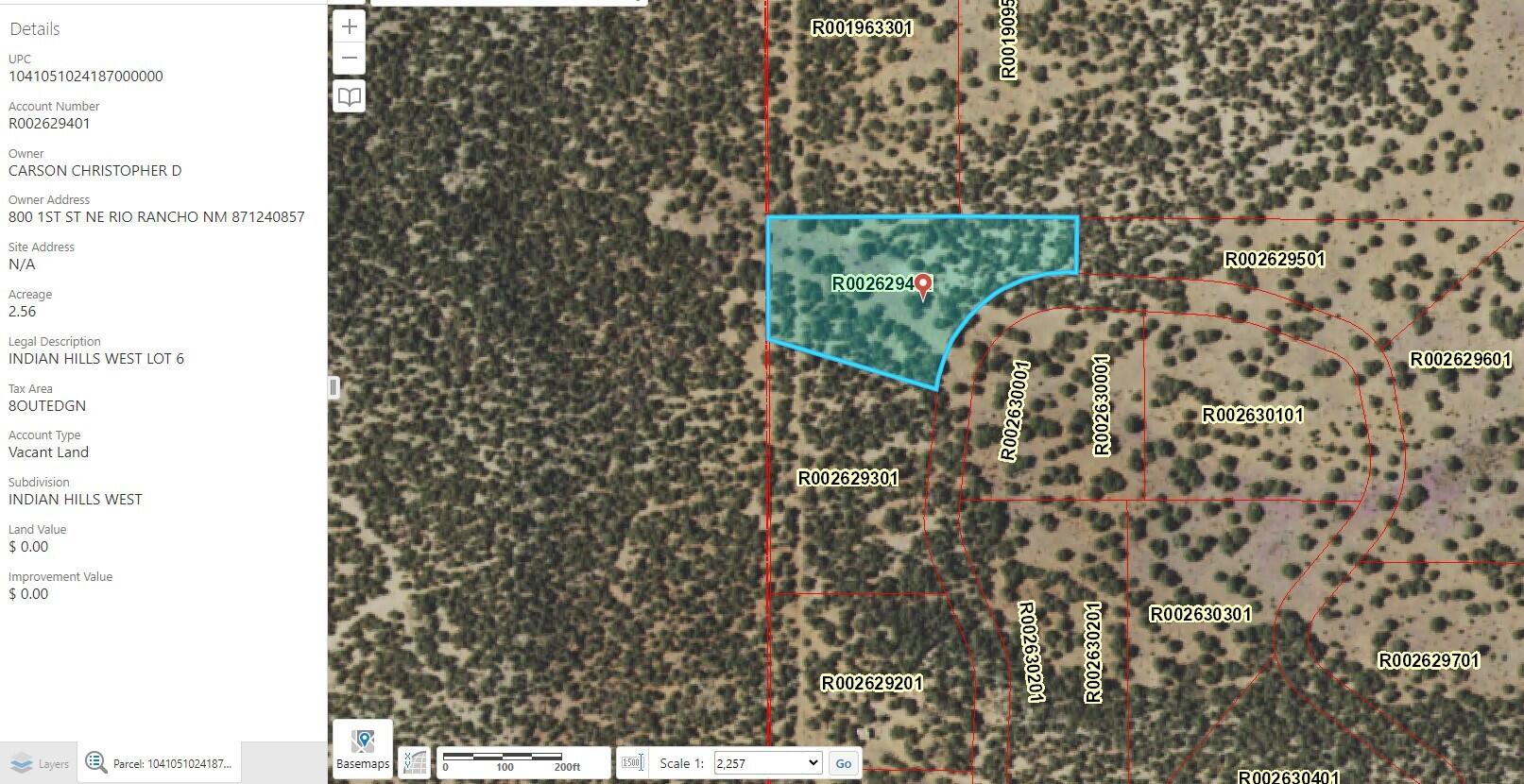 6 Indian Hills West, Edgewood, New Mexico 87015, ,Land,For Sale,6 Indian Hills West,1008825