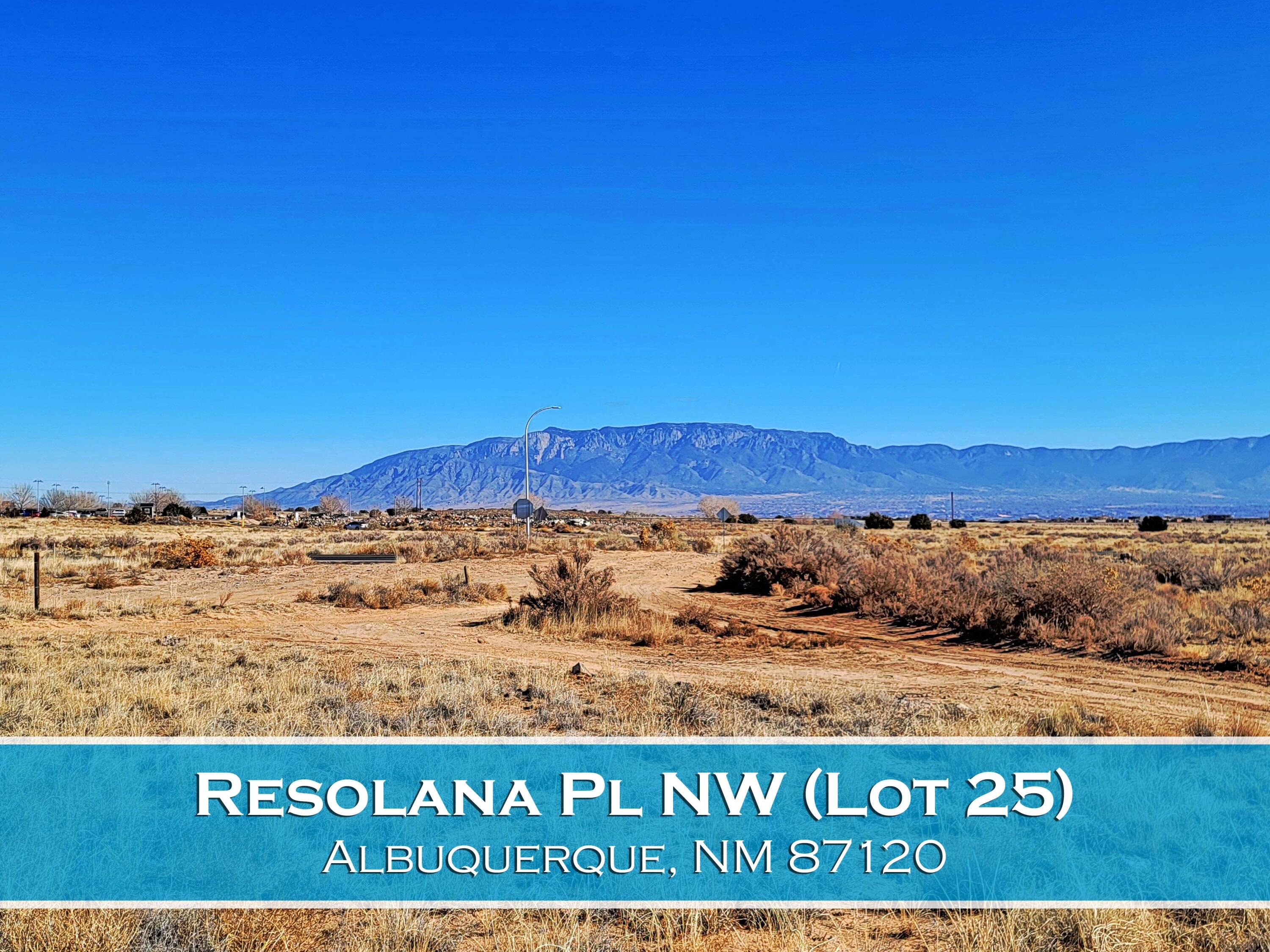 Resolana (Lot 25) Place NW, Albuquerque, NM 87120