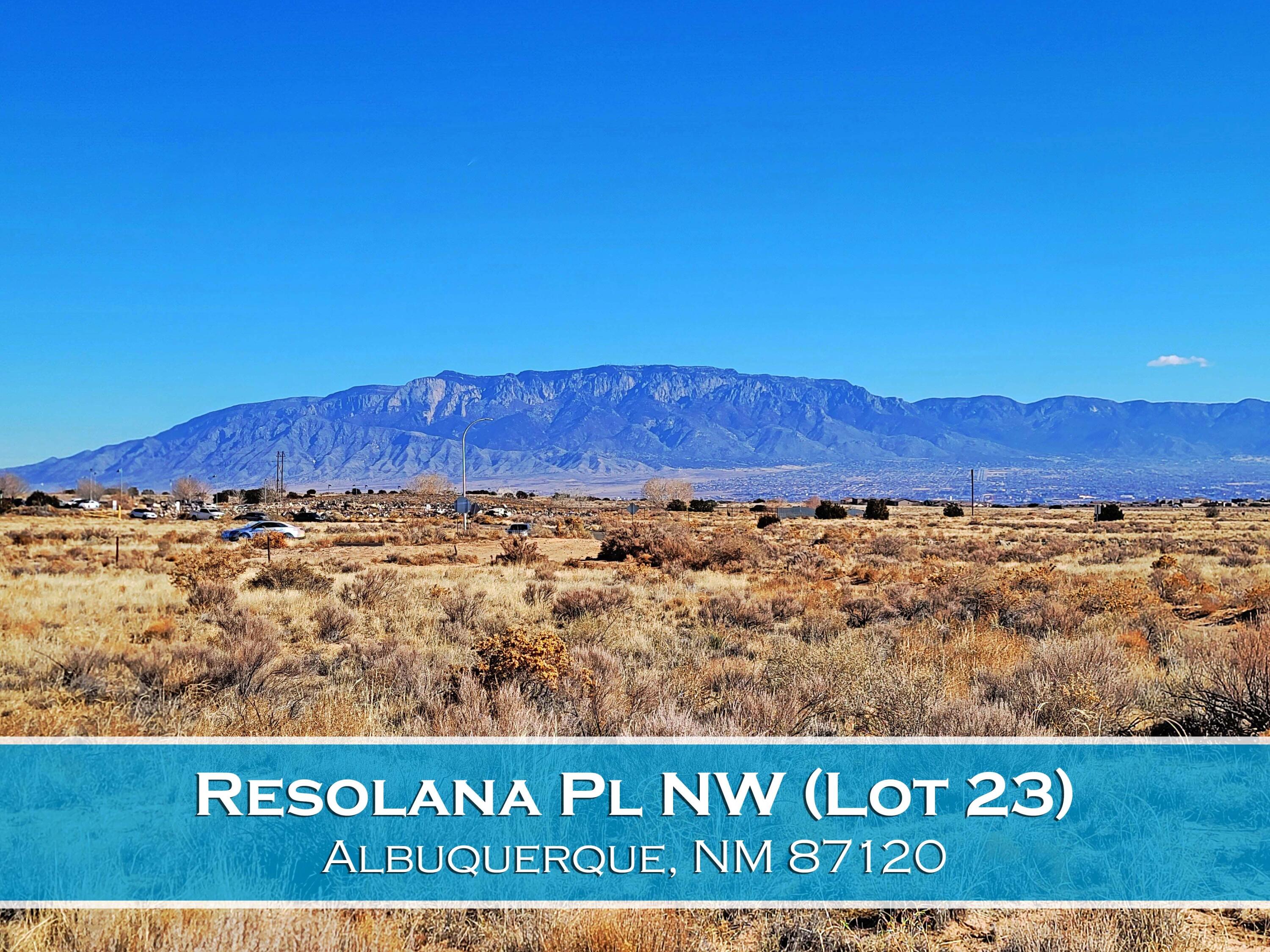 Resolana (Lot 23) Place NW, Albuquerque, NM 87120