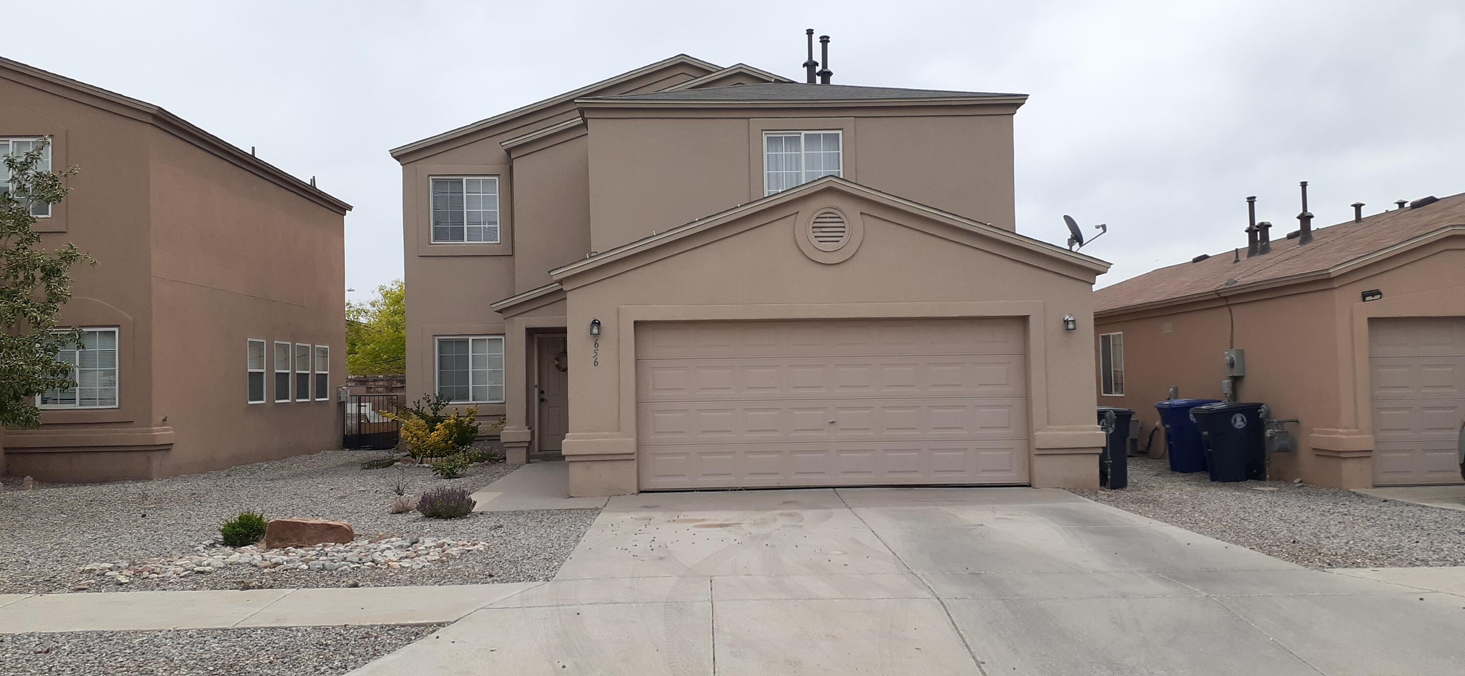 Security of a Gated Community: Fire Place, Loft, 3 Good size rooms. 2 full bath's up stairs, Guest bathroom down stairs. Full open floor plan kitchen and living room.