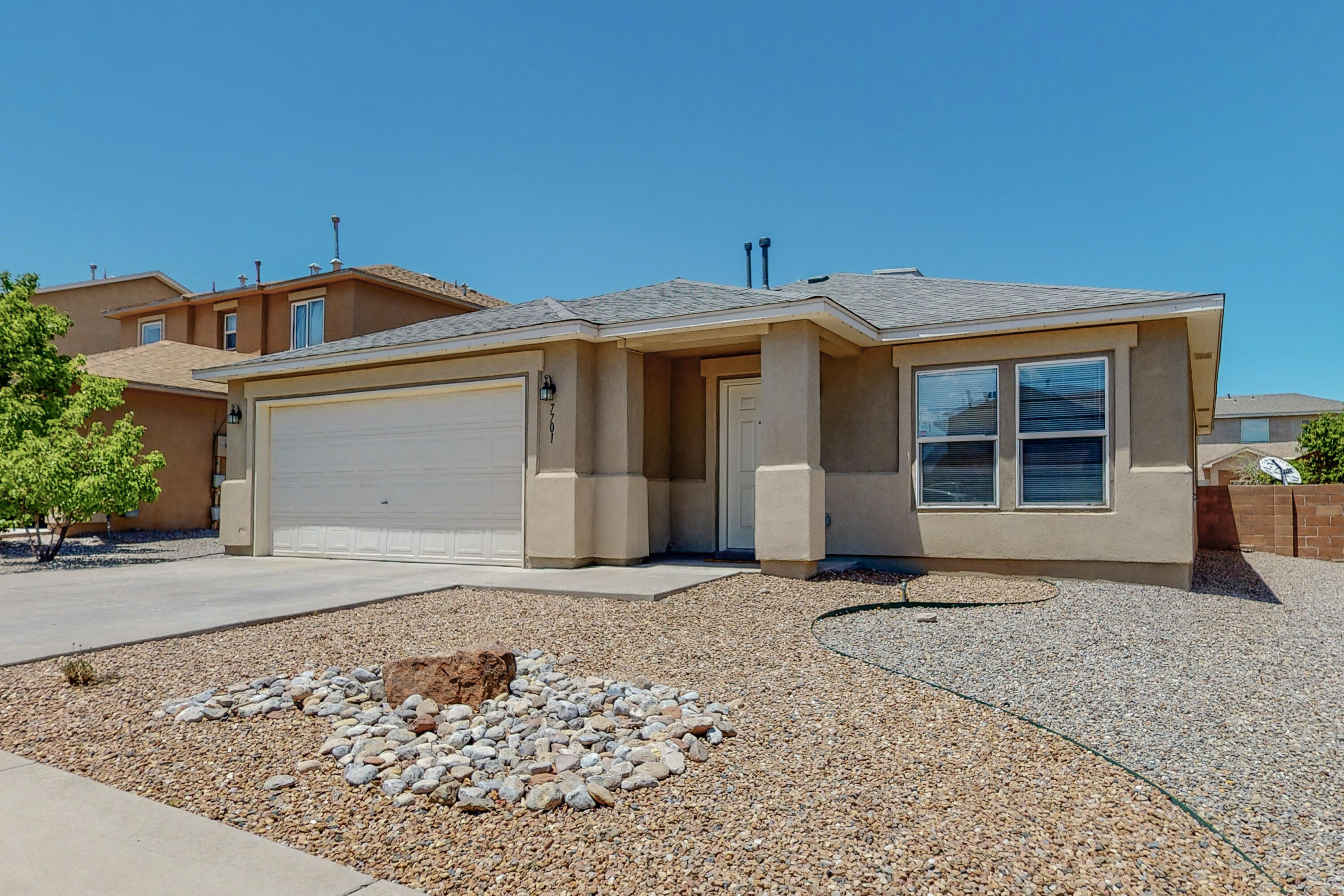 Welcome to this 3 bedroom, 2 bathroom, one story home in the desirable Ventana Ranch neighborhood. Great floorplan with 2 living areas and a great backyard! Open kitchen with a brand new gas range. Washer and dryer to convey with property. Close to parks, restaurants, breweries, and more! Brand new roof and some repairs completed. You don't want to miss this!