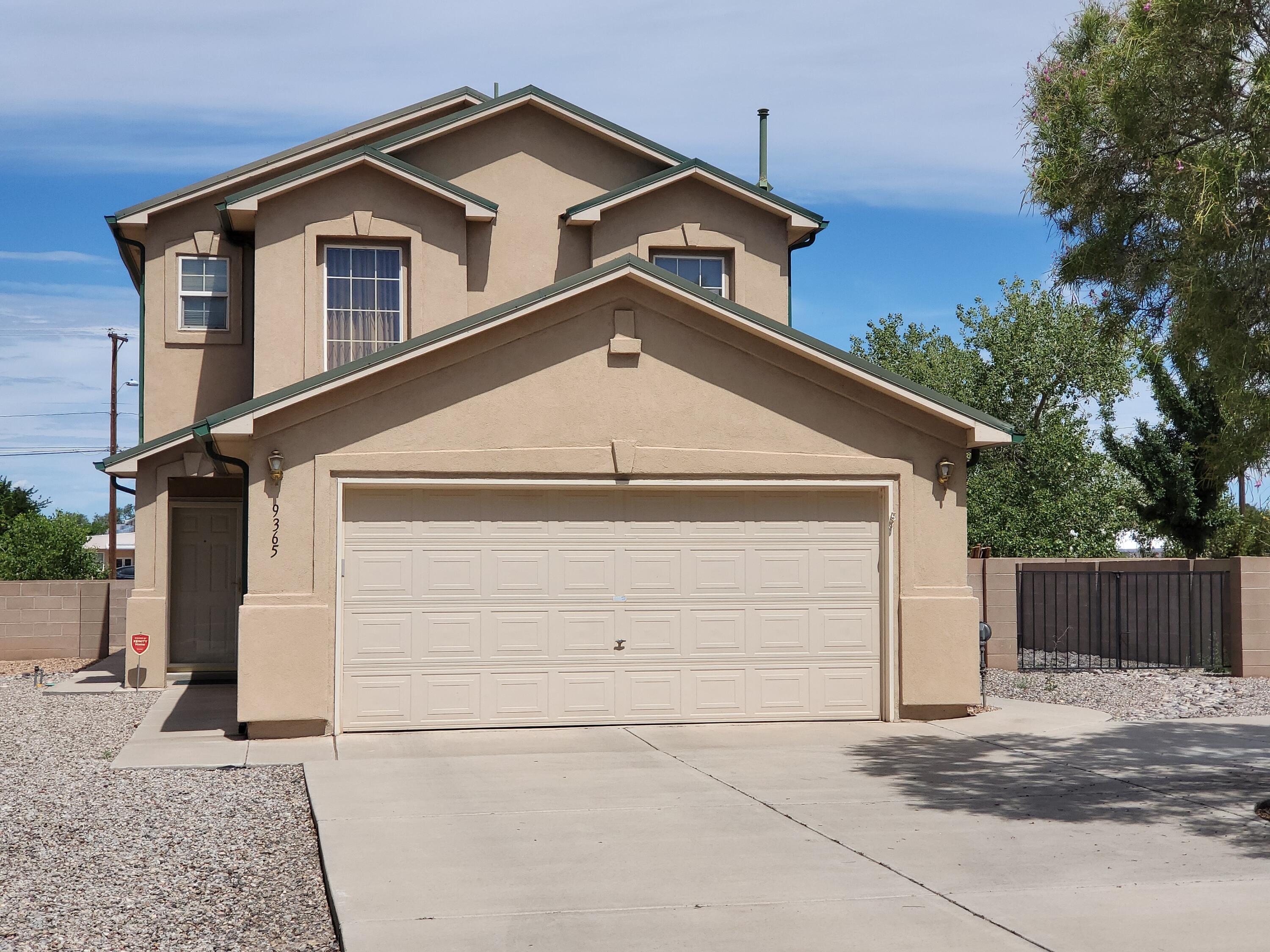 Hot, Hot, Hot, don't miss out on the chance to call this Arboleda Del Sol beauty yours!!  It is nestled on a .25 acre lot, in a quiet community in the North Valley, close proximity to shopping, restaurants, I-25 & Paseo Del Norte Blvd.  Arboleda Del Sol is a small community with a gorgeous park right down the street.  The well designed floor plan offers 1812 sq ft, 2 bedroom (possible 3 and 4 bedroom), upstairs loft, down stairs office, 2 1/2 bath and 2 car garage home with long driveway.  The gorgeous kitchen offers, stainless steel appliance, granite countertops, beautiful cabinets, and a breakfast bar.  Wind down in your spacious master suite and bath.  Enjoy the NM weather and outdoors with a covered patio, backyard access. and endless opportunity.