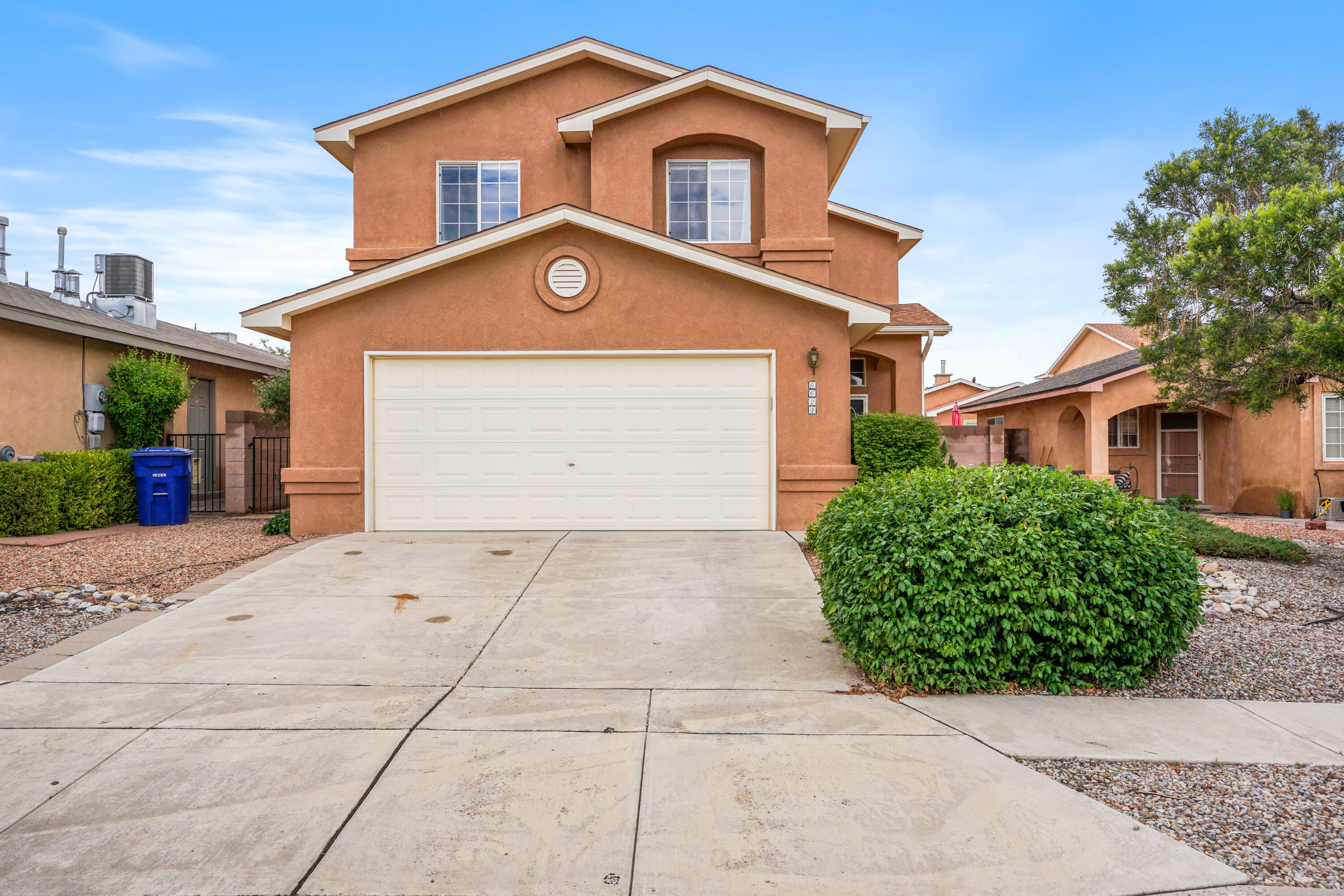 Welcome to this beautifully updated home in Ventana Ranch.  This home features a large open kitchen with stainless steel appliances, and a spacious great room with a gas fireplace.  There is an additional flex / living space as well, and a formal dining space.  Upstairs you'll find a loft, and a lovely master suite with a private balcony and a nice size master bathroom.  Lots of updates in recent years including paint, laminate flooring, board & batten wall treatments, new carpet on the stairs, and beautiful new light fixtures and fans throughout.  New roof installed in 2021 and the cooler and water heater were done in 2019.  Relax in the lovely xeriscaped backyard.  Come see this move in ready home today.