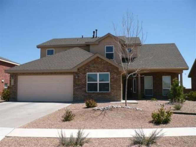 Lovely Brick Home by Pulte in the Lovely Gated Community at Cabezon. This 2 story home features formal dining room, breakfast nook, living room and a second living room with cozy fireplace. Open kitchen with large island, pantry, granite counters and plenty of cabinet space. 3 bedrooms upstairs including suite master bedroom with 2 walking closets. Two bedrooms downstairs with full bath. Large laundry room. All stainless steel appliances. This home is located on a cul-de-sac. All rooms are wired with CAT5 Ethernet, refrigerated 2 AC units, and natural gas for heater, stove and dryer.