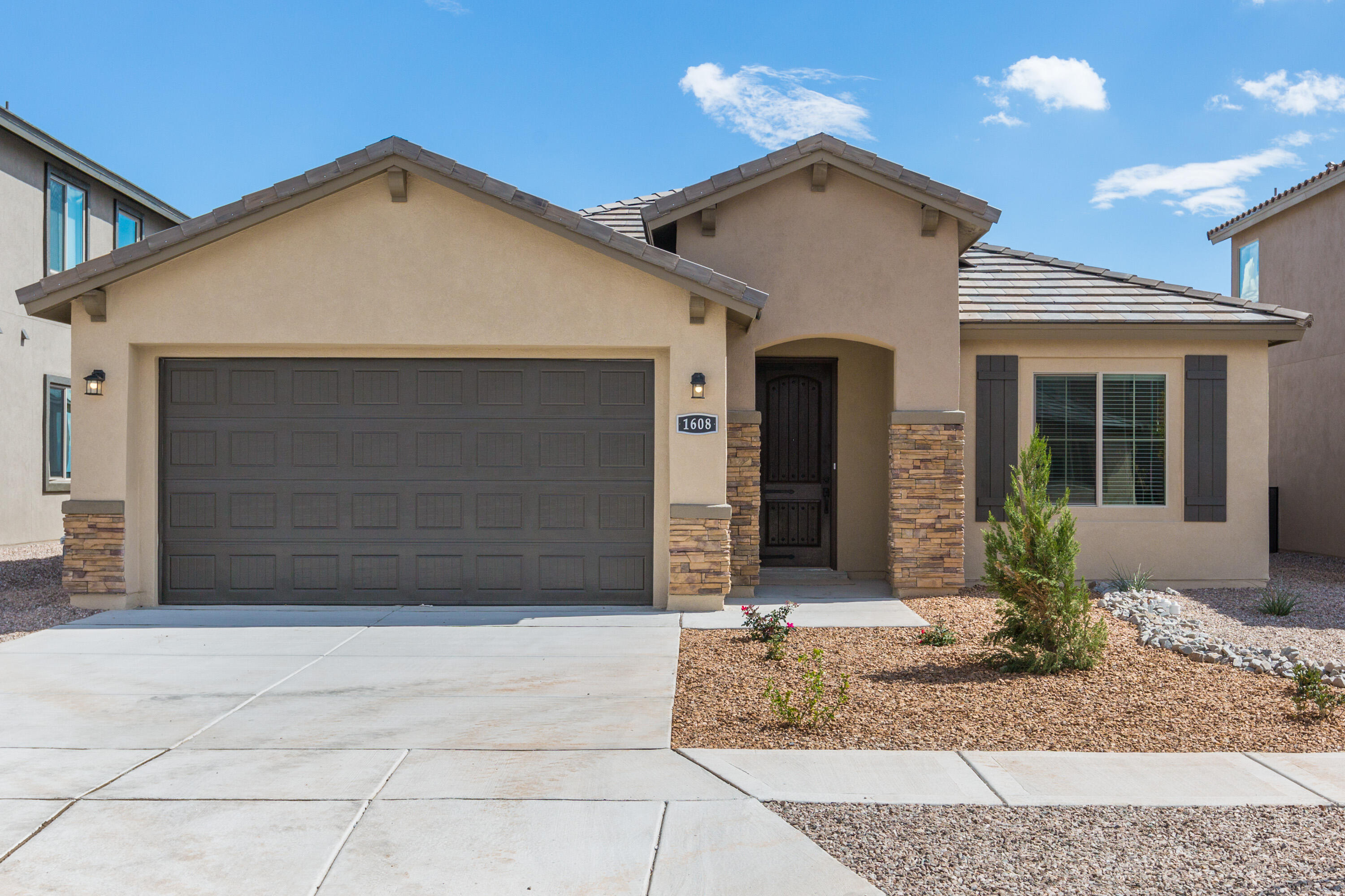 Stunning floorplan in Pulte's newest gated community. This home has a dream kitchen that any chef would love including built in stainless-steel appliances. Covered Patio is the perfect spot to get away backing to community park. This home is a must see.