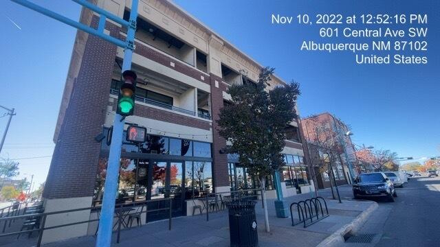 Condo Loft located in the heart of the City. Close to many restaurants, entertainment, stores and the major highways. UNM and CNM are close by as well has UNMH. The building offers security with codes needed to access the building to get to the units. Only residents should have access.