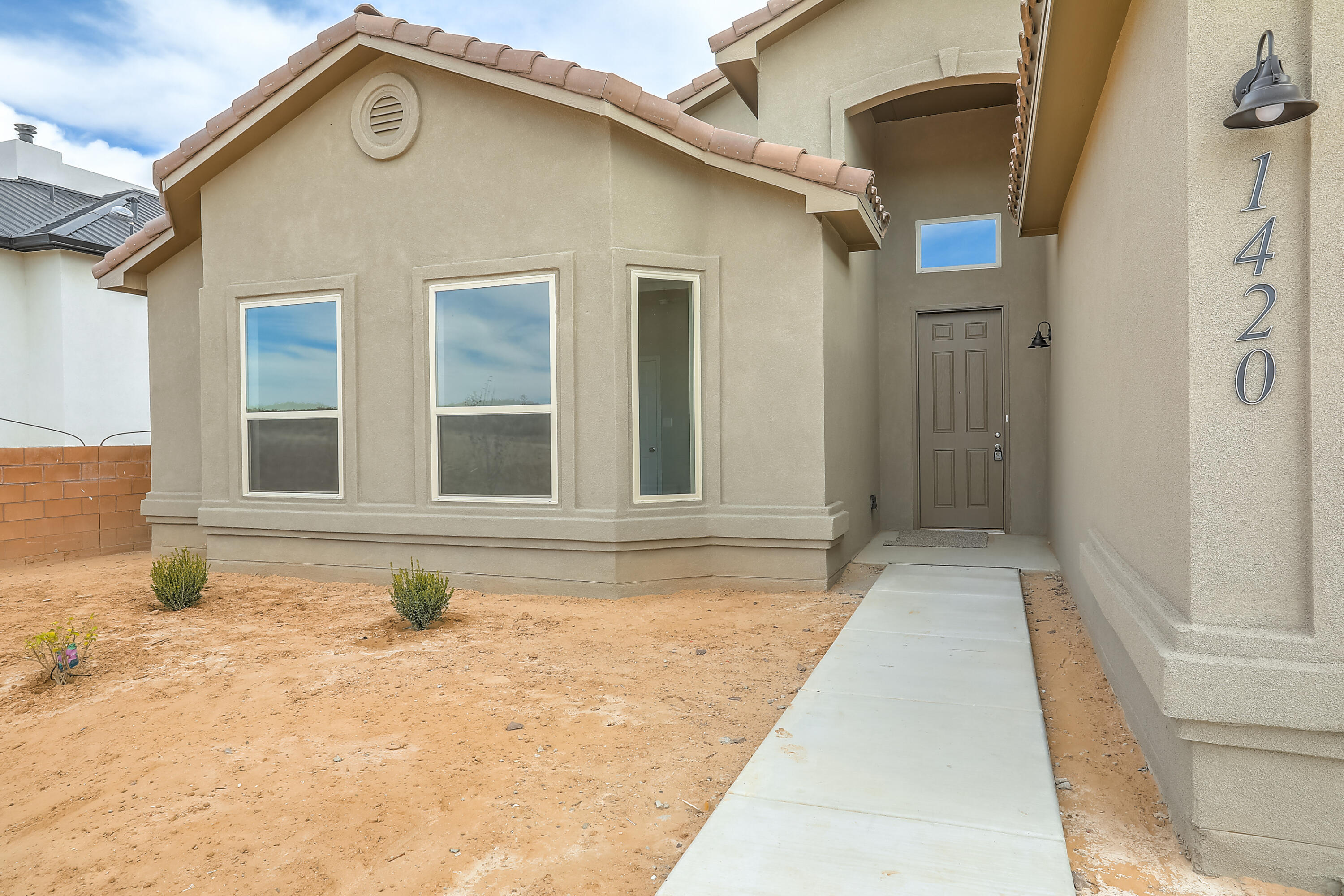 Newly Completed New Construction.  This beautiful home sits on top of the subdivision with epic views awaiting just outside your back window.  The floor plan features a large island that opens up into the living room and creates a space that is wonderful for entertaining.  Dazzle your guests with the views of the City of Albuquerque and the sunset dancing on the mountains below you.  Come for the views, stay for the home!  ** Builder is offering a $10K buyers incentive to be used however the buyer chooses.**