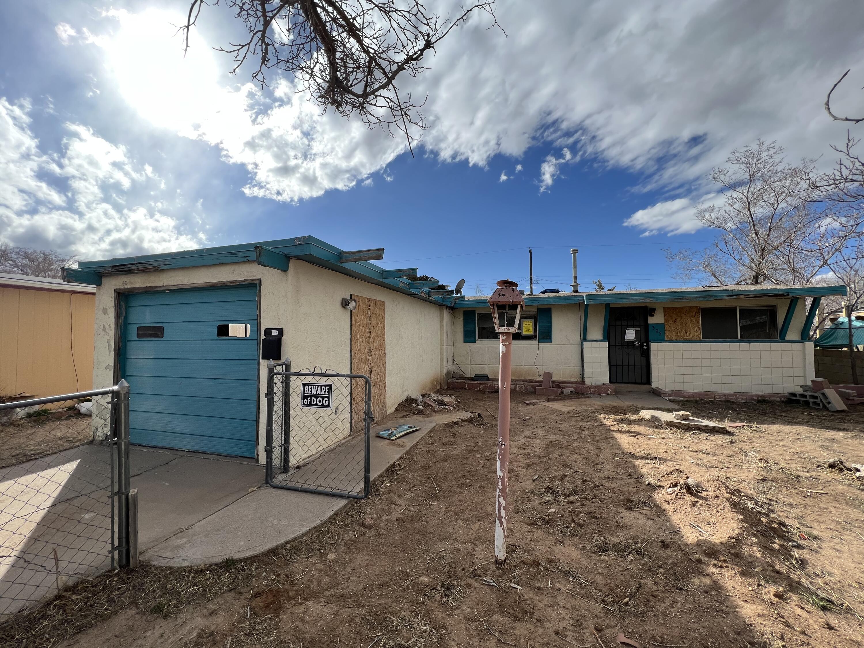Investment property/ Needs TLC. Handyman Special. Does have upgraded electrical to 200 Amps and new sewer line. This home is 3 bedrooms 2 bathrooms with a 1 car garage. This property is sold in AS-IS condition.