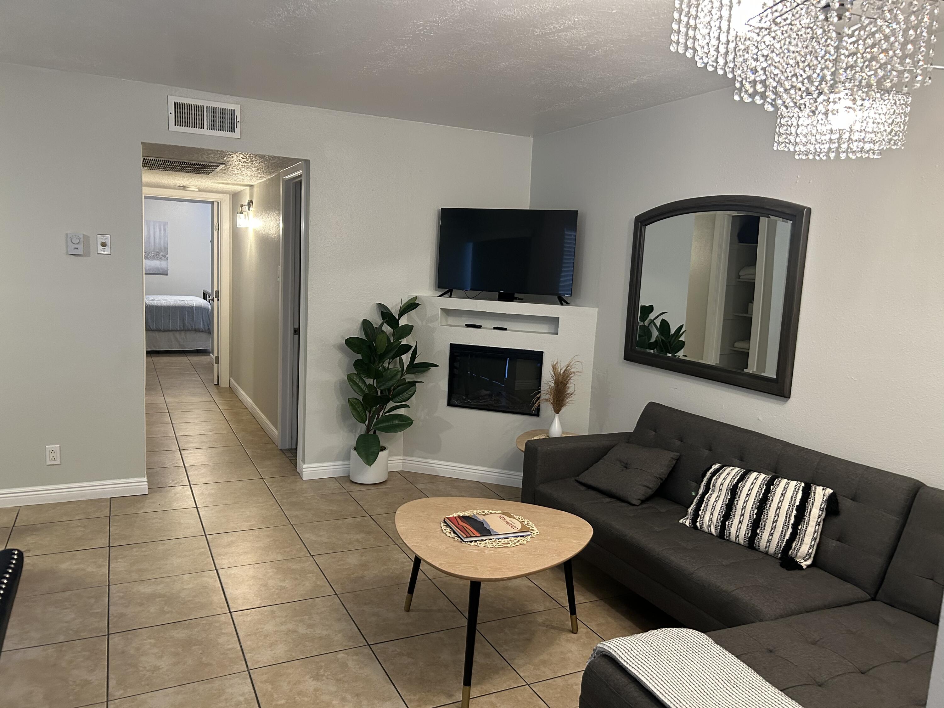 Charming Condo with many upgrades. Tile floors throughout this 2 Bedroom, 2 Bath beauty. Furniture and accessories can stay with property at an additional cost. This unit has  Washer and Dryer that convey. Bring all offers Won't last long!!!