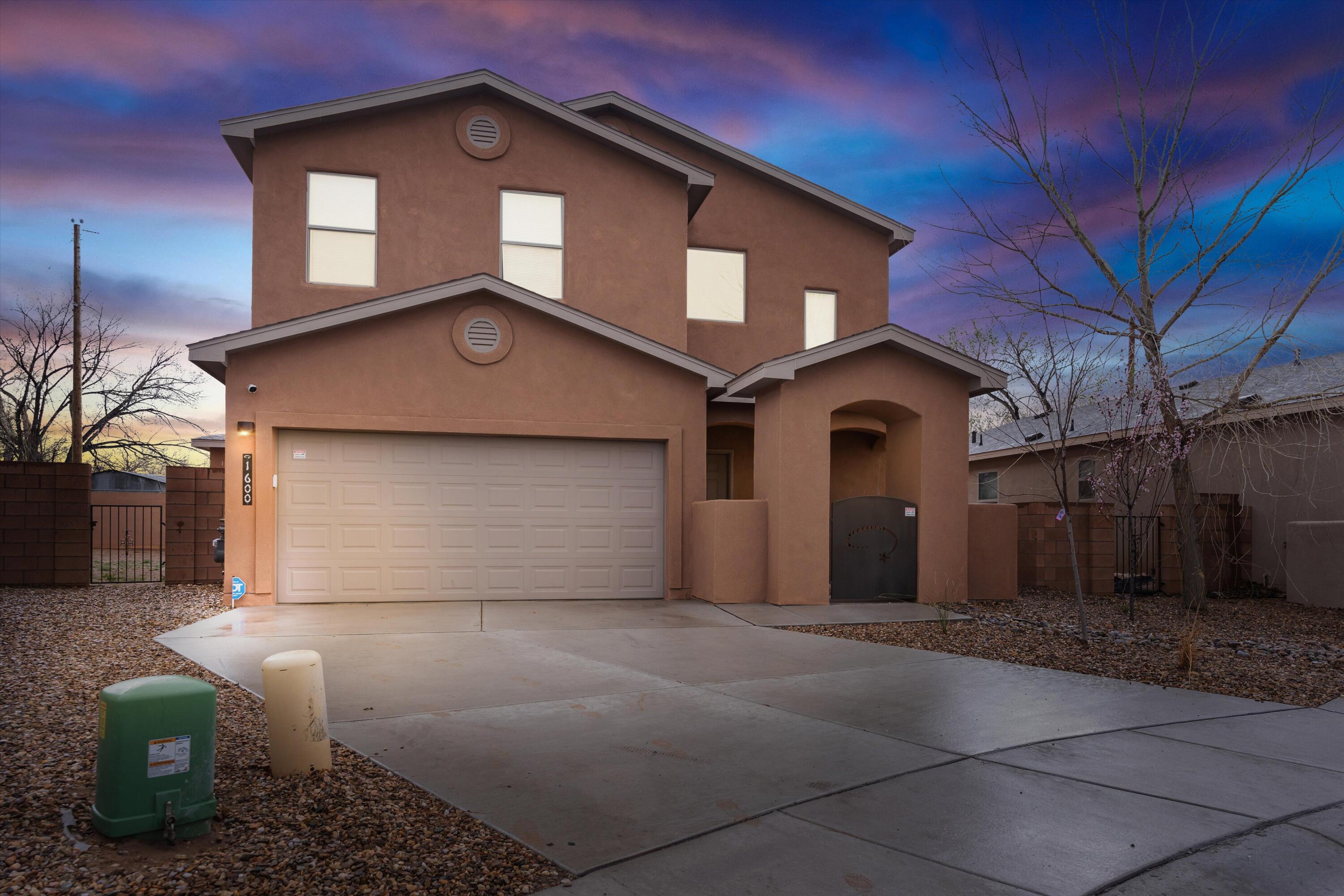 A hidden gem! This is your opportunity to own a beautiful, newer home that is move-in ready.Gated community in a fantastic location. This charming developing neighborhood is close to everything - within walking distance of schools, bus line, authentic restaurants, and shopping.  This 3 bed, 3 bath Twilight Home offers a wonderful setting for family gatherings or entertaining your guests. The home includes a full Jack & Jill bathroom, a primary suite equipped with it's own garden tub, and plenty of closet space. Modern Samsung appliances, refrigerated air, and a generous, walled in private backyard makes this home the total package. Don't miss out! Now THIS is Living!