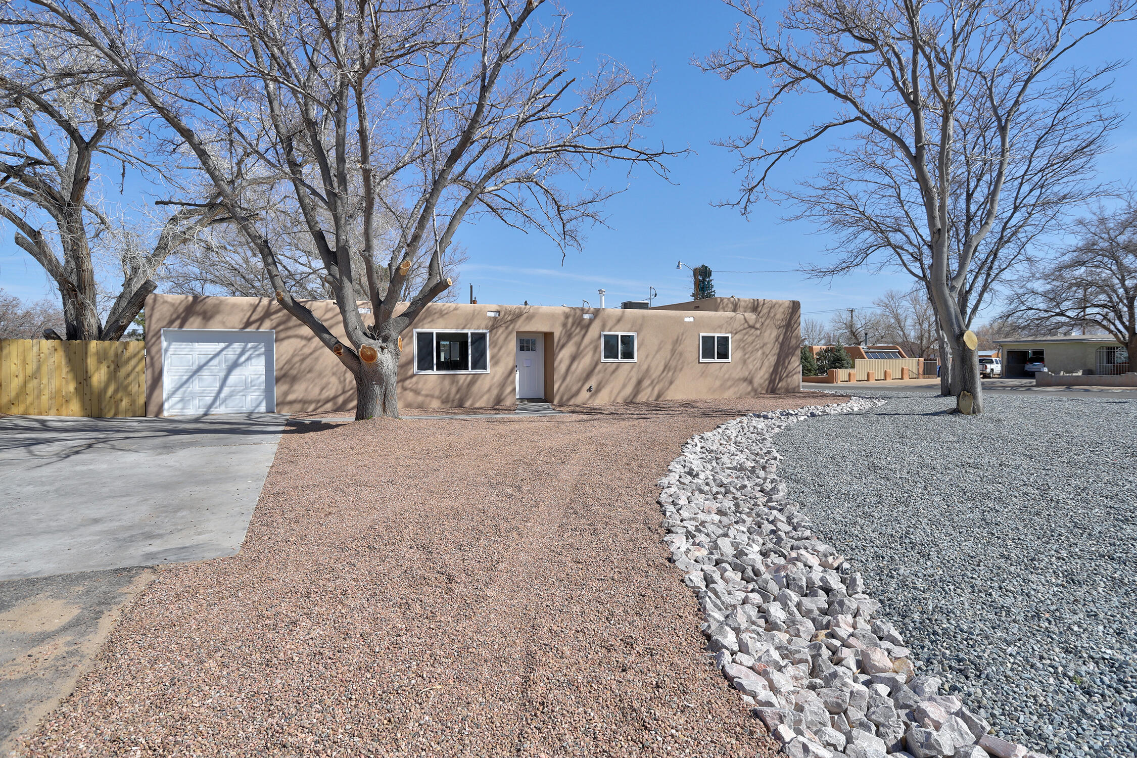 Great Remodel!  Move in Ready! Large .036 acre lot with backyard access .New TPO Roof, New refrigerated air, New Granite, New kitchen cabinets and vanities, New fixtures, New paint, New windows, New electrical upgrade.