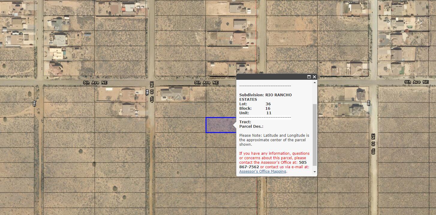 Lot 36 & 37 5Th Street NE, Rio Rancho, NM 87144