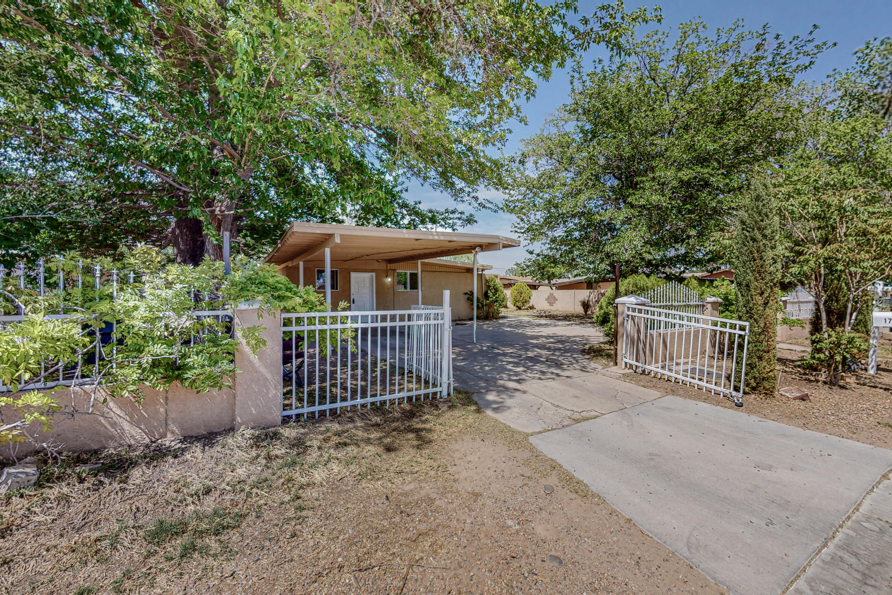 Welcome to 1739 Van Court! A charming South Valley home, situated on a quarter acre! Enter the home through privacy gates, an open floor plan,  3 bedrooms and a full bath! Enjoy a fully updated kitchen including new cabinetry, granite countertops, stainless steel appliances, new light fixtures and hardware. With two huge living areas embrace all of your living options. Through the backyard, enjoy a tiled patio area, tons of shade and a custom shed. Schedule your showing today!