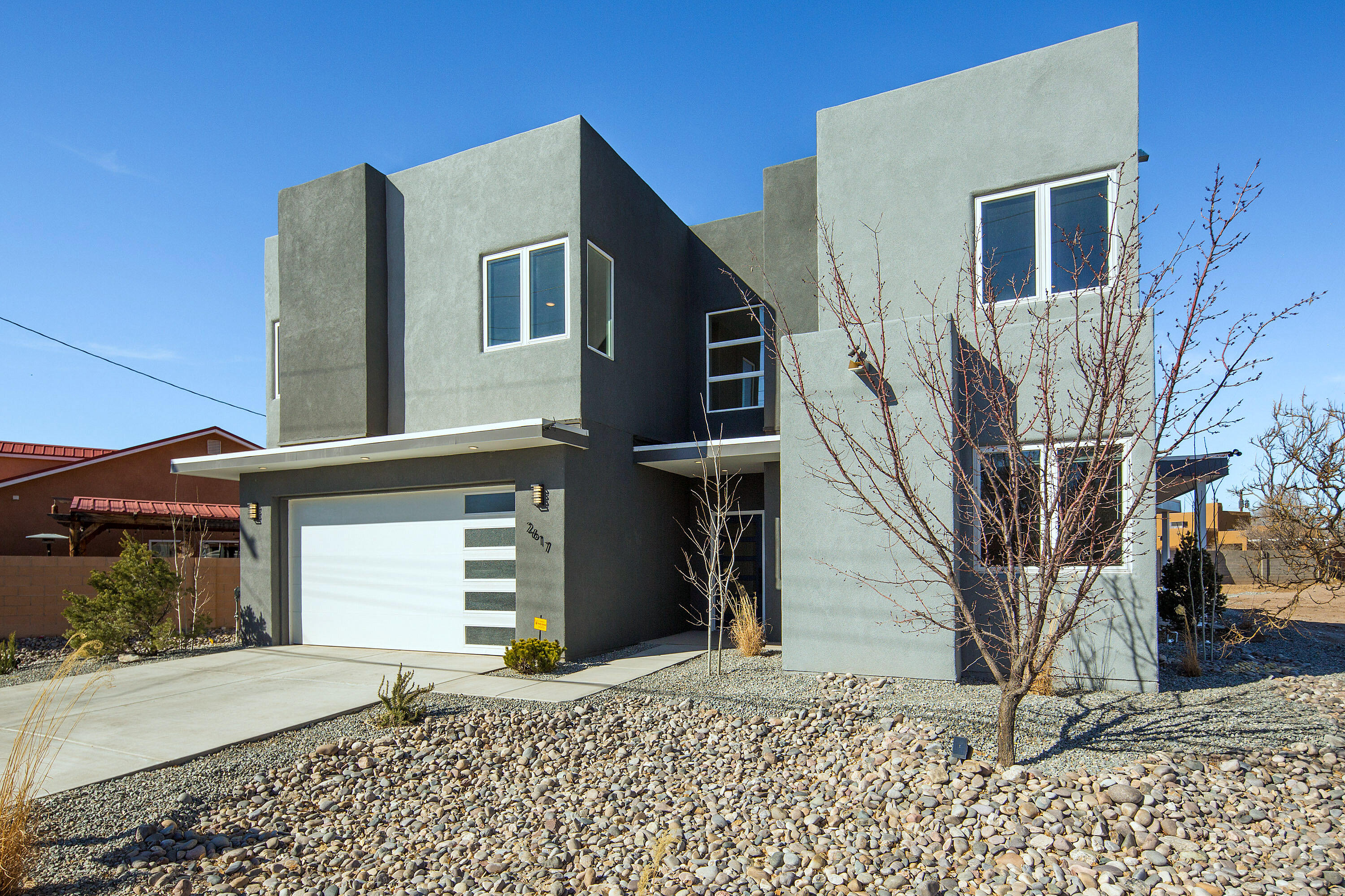 Let's Talk About This Newly Built Beautiful Home that is Very Near Historical Old Town and Sought After Sawmill District. The Builder is Known for His Thoughtful Placement and Touches Throughout His Homes. The Offerings Are: Open Floor Plan w Living Area, Fireplace, Dining Area and Chef's Kitchen w Walk-in Butler Style Pantry, and Island and All Oriented to Take in the Sandia Mtn Views. Primary Suite is On the Main and Complete w Patio, Roll-in Shower, Dbl Sink Vanity, Separate Tub and 15x7 Walk-in Closet. Also on the Main is a Laundry Rm, Hall Bath w Shower, and a 2nd Bedrm or Office Study. The Upstairs Has a Loft Area w 2 More Bedrms and Full Bath Along w Lg Windows to Continue Taking In More Sandia Views. Finally, the Location Invites You For Daily/Evening Strolls, Running and Biking.