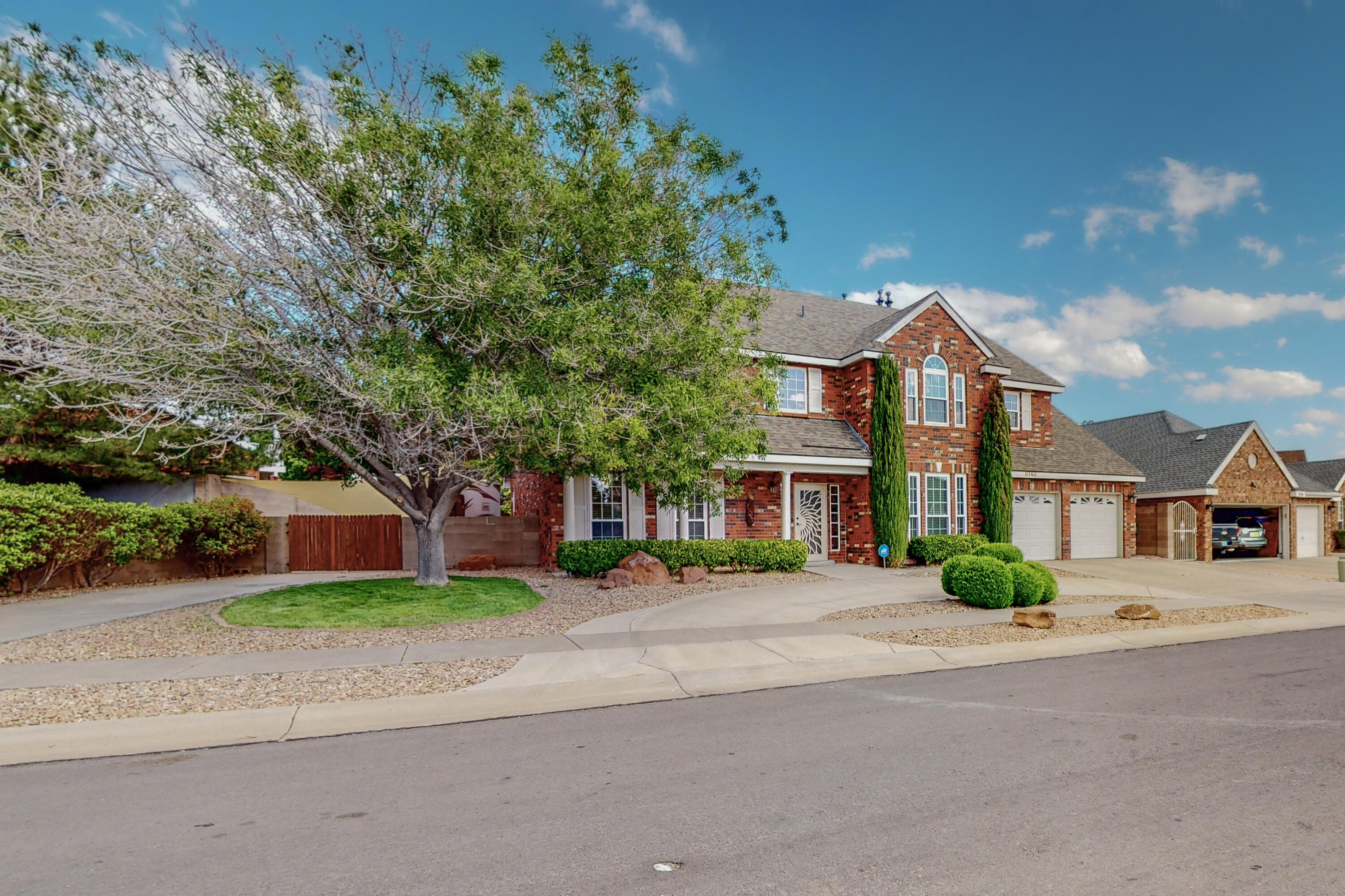 Sensational home in coveted Richland Hills! So AMAZING! Remodeled with high end fixtures in gorgeous colors and style. HUGE KITCHEN with island, stainless appliances, granite, wine cooler and built-ins# LARGE PANTRY + a butler pantry. Beautiful office space with built-in desk & cabinets.*TRAVERTINE and wood like flooring* Large bedrooms including 1 down with full bath*Primary suite is fabulous with stand alone tub and large separate shower*REFRIGERATED AIR CONDITIONING Backyard is an OASIS! green grass, flowers, plants, vegetable garden*WATER FEATURE* Huge storage shed for whatever extras you might have. BACKYARD ACCESS + RV parking*Play area*CIRCULAR drive for extra parking* This home is sensational from top to bottom!! I cannot say enough it is a M:UST SEE and hurry! NEW ROOF 4/23