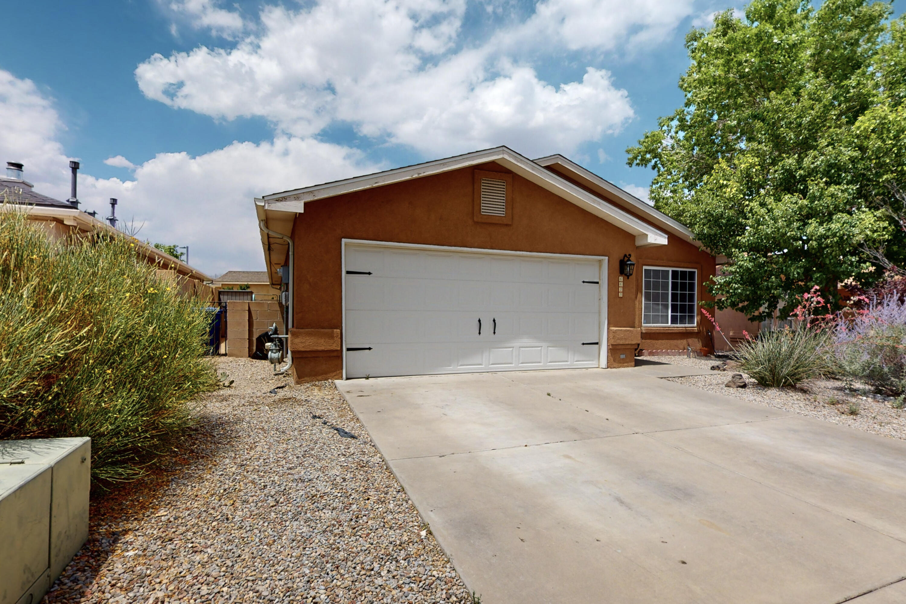 This charming home located in the desirable Ventana Ranch neighborhood. Perfectly situated within walking distance of schools and parks. Step inside and be greeted by the warmth and coziness of this well maintained home. The open-concept floor plan seamlessly blends the living, dining, and kitchen areas, creating a welcoming space for everyday living and entertaining. One of the highlights of this home is the office space, perfect for those who work remotely or require a dedicated area for study and productivity. Step outside into the landscaped backyard, an inviting retreat for outdoor enjoyment and relaxation. New laminate floors just installed, newer roof in 2018, new water heater in 2023, and newer Master Cool are just some of the update