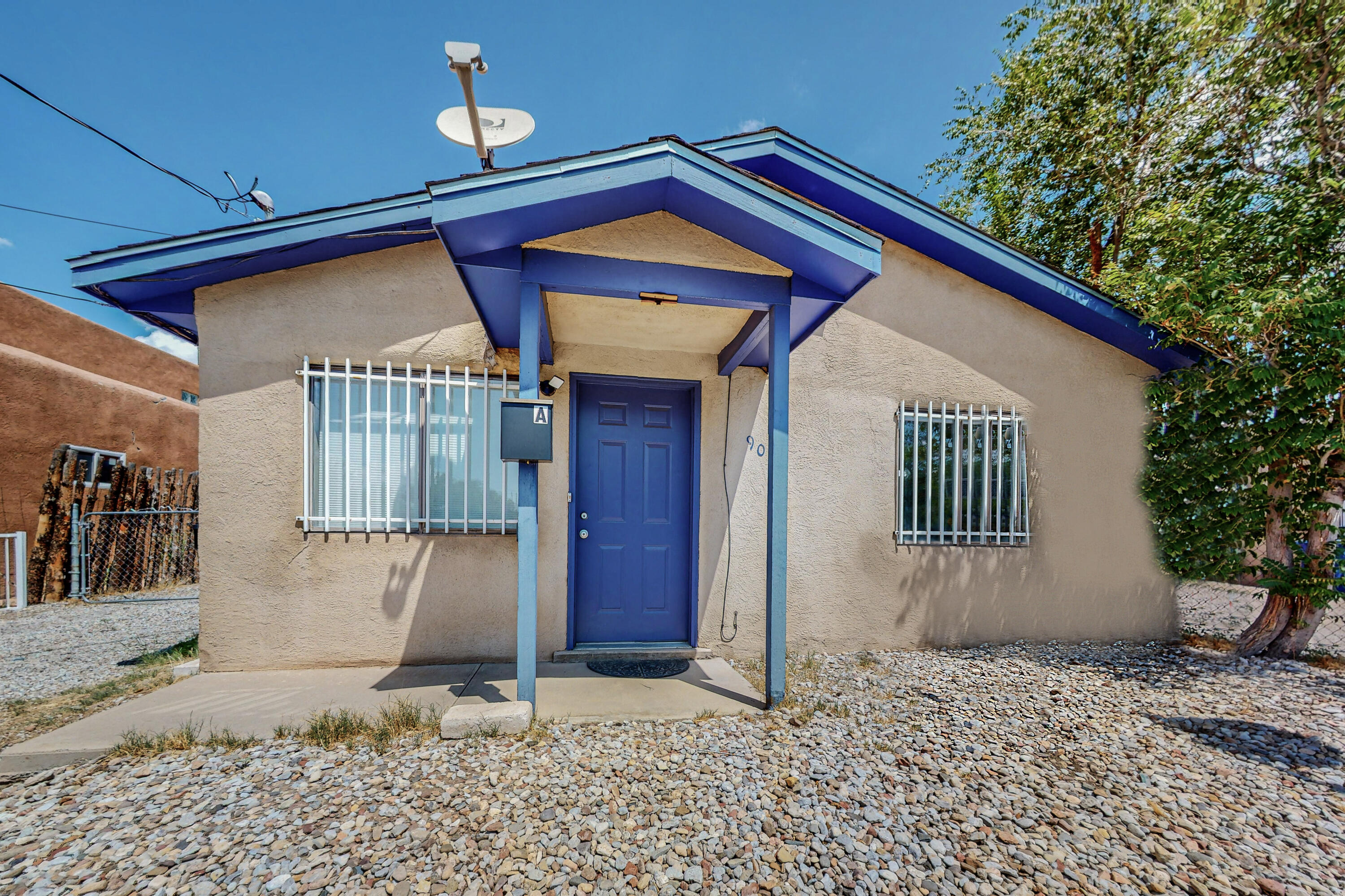 Excellent property for investor or anyone excited about living in a super trendy, very walkable area of Abq.  House + casita(not included in square footage) is ideal for so many reasons. New roof in 2018, newer wtr heater, furnace, stucco.  Casita is currently rented for $795/month and is updated including A/C unit. 2-bed, 2-bath home is currently being run as an Airbnb property.  How ever you decide to utilize the space, it's a great value!  Come see this beauty today!