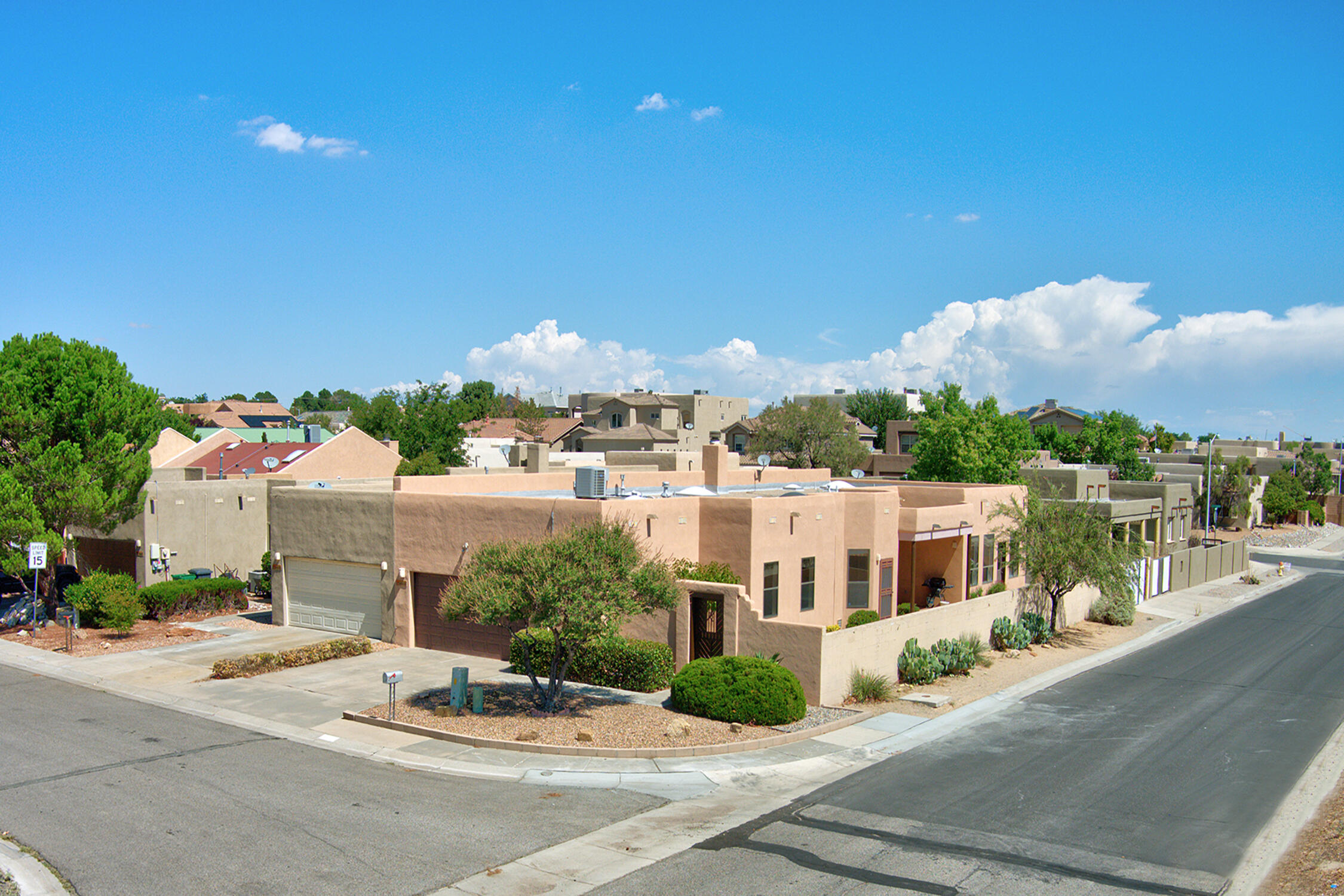 Magnificent open floor plan, private courtyard area, RV parking area with electric outlet, separate office area with outside entrance, oversized garage with gas stub out for heater, reading room off the master would make a great area for the new baby or catching up on some reading.  Instant hot water in the kitchen. Master bathroom has a separate inline water heater for less water waste waiting for a warm shower. Home is only attached to neighbor at the garage.  ADA compliant throughout including shower and garage entrance.  What a great place to start a family or downsizing.