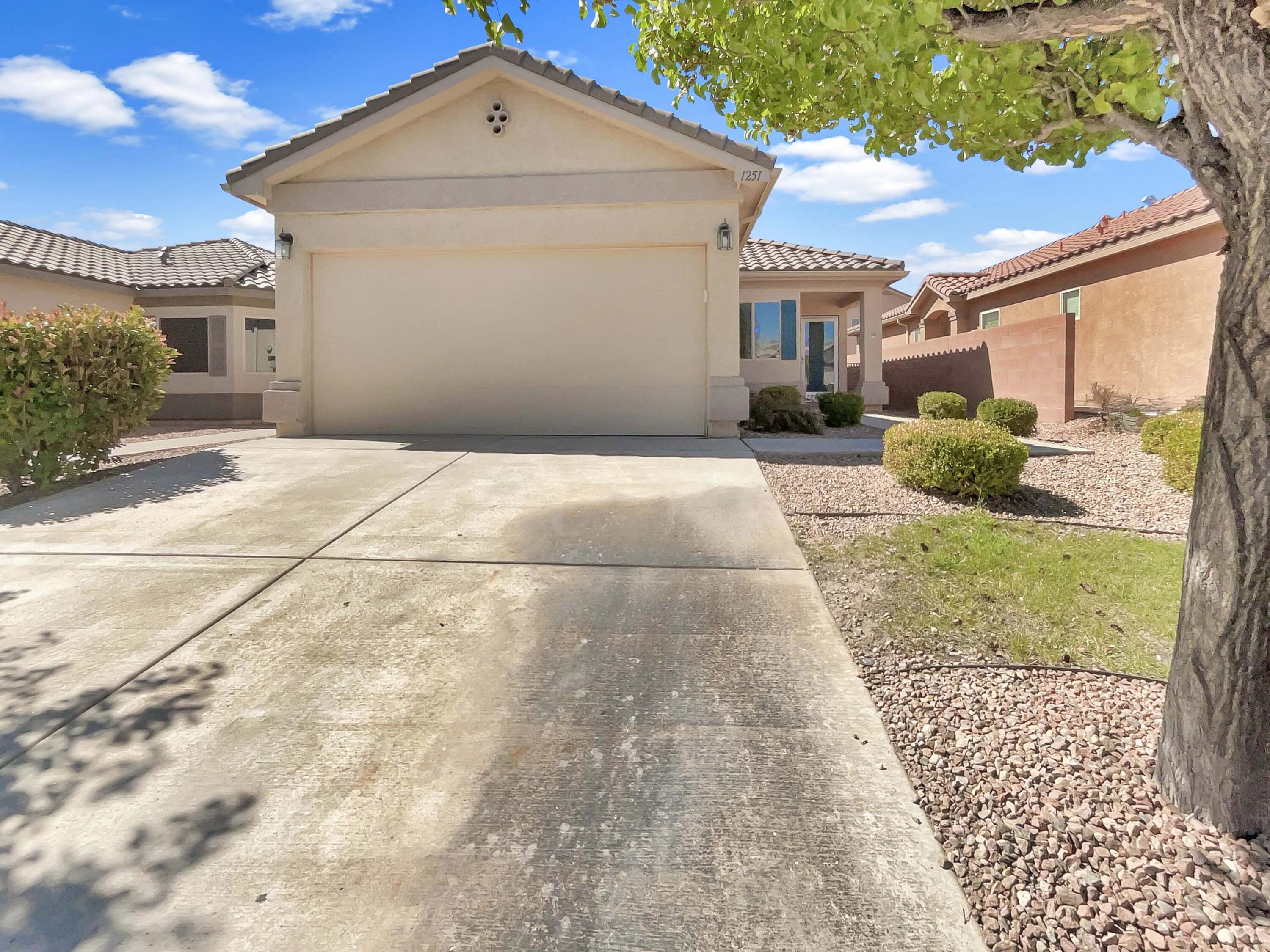 This charming home has so much to offer! With a natural color palette, fresh interior paint, and partial flooring replacement in some areas, it is sure to impress. The master bedroom has a walk in closet, and the other rooms offer flexible living space. The primary bathroom has excellent under sink storage. Step outside to the fenced in backyard with a covered sitting area, great for relaxing or entertaining. This home is ready for you to move in and make it your own! Don't miss out on this great opportunity!