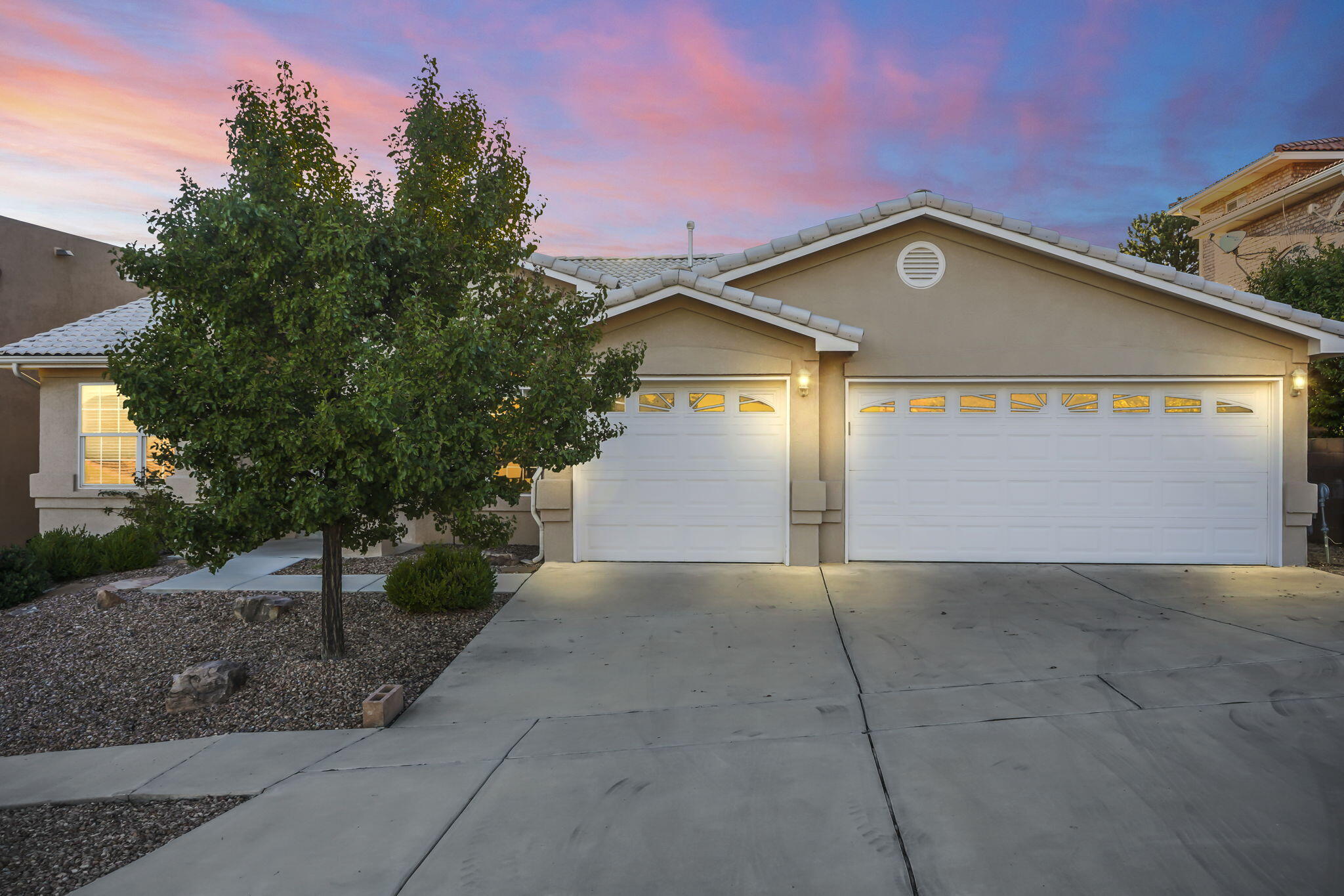Take a look at this beautiful home nestled in the Knolls of Paradise Hills Community! This home has a flowing floor plan with vaulted ceiling and ample windows that have recently been resealed. Entertaining guests is a must with the beautiful open-concept kitchen with granite countertops and a gas fireplace in the living room. All bedrooms have brand new carpet and ceiling fans throughout the entire house! Enjoy the spacious ensuite with a soaking tub, separate shower, and double vanity. Lovely Spanish tile roof and refrigerated air. Enjoy the convenience of this wonderful location with access to shopping, dining, entertainment, and services nearby!