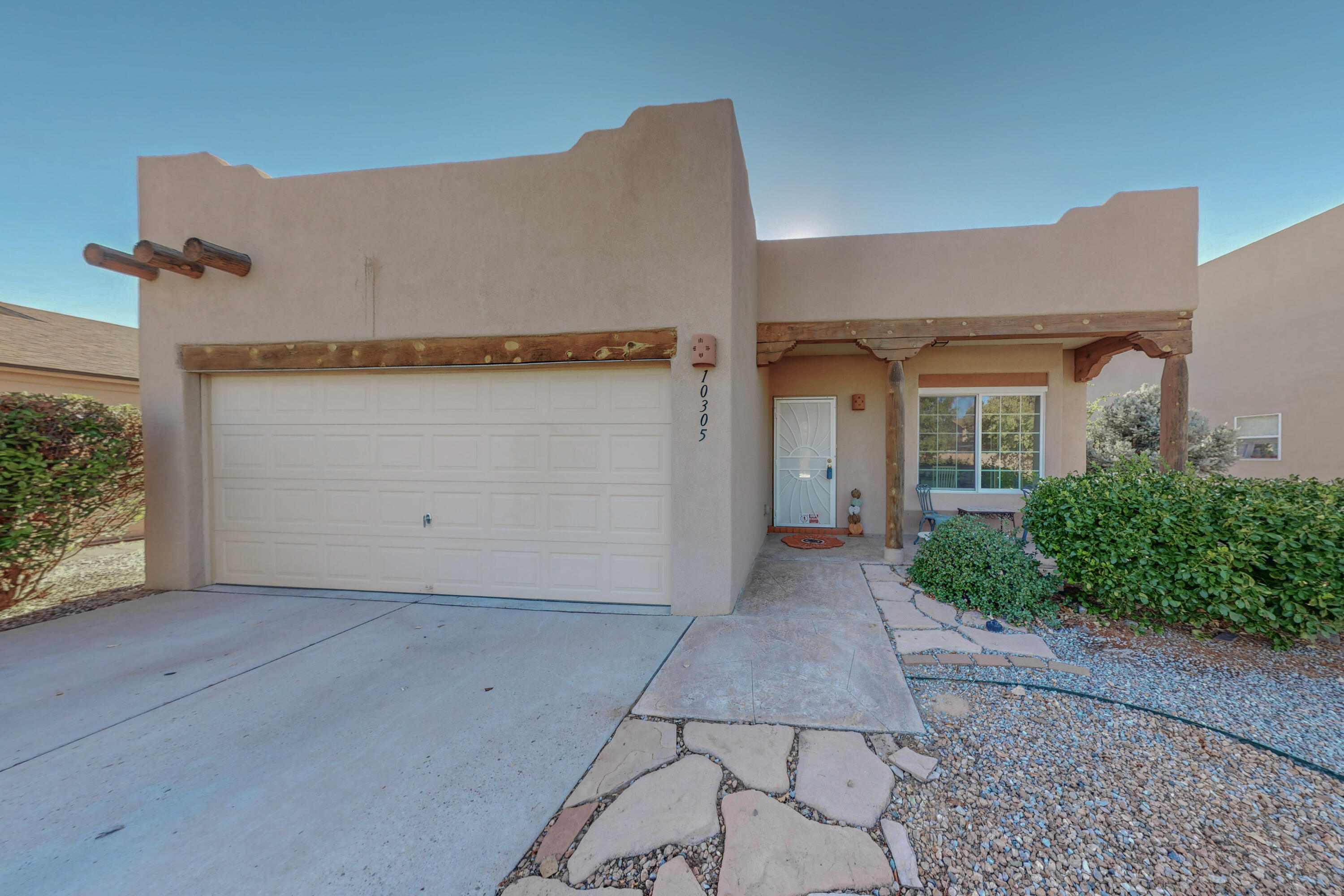 Welcome to this sweet 1 owner, well cared for home! It has a nice functional floor plan that makes you feel like theres room for everyone. Arched doorways lead from the kitchen to large living spaces, theres a great breakfast nook, a finished 2 car garage, nichos for art, and more! Fully landscaped front and back yards that have plenty of space for plants and hanging out under the covered patio or near the beautiful outdoor fireplace. Theres even a very nice storage shed in the backyard. Freshly painted, TPO roof (2023-extra insulation was added for lower utility bills), water heater (2022), kitchen appliances 3-5 years old, windows 3-5 years old, new toilets in the last few years. There are multiple parks and amenities close by. Come check this one out today!