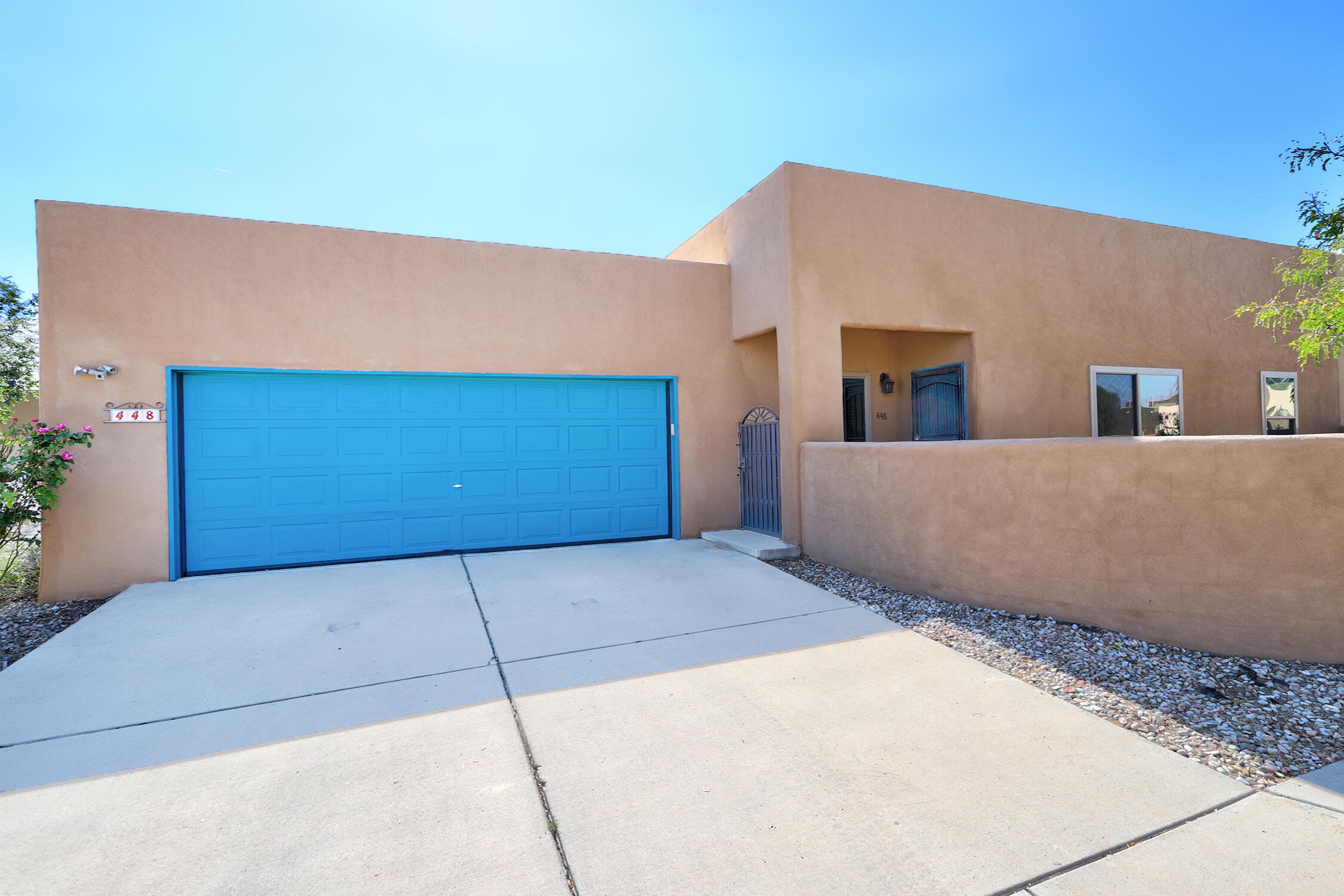 One of a kind fabulous townhome with all the eclectic touches and updates/upgrades you'll love!  Refrigerated air, newer roof (2019), water heater, appliances, garage door opener.  New sound and sun blocking windows and slliding glass door January 2023! Gas kiva fireplace! Check it out!