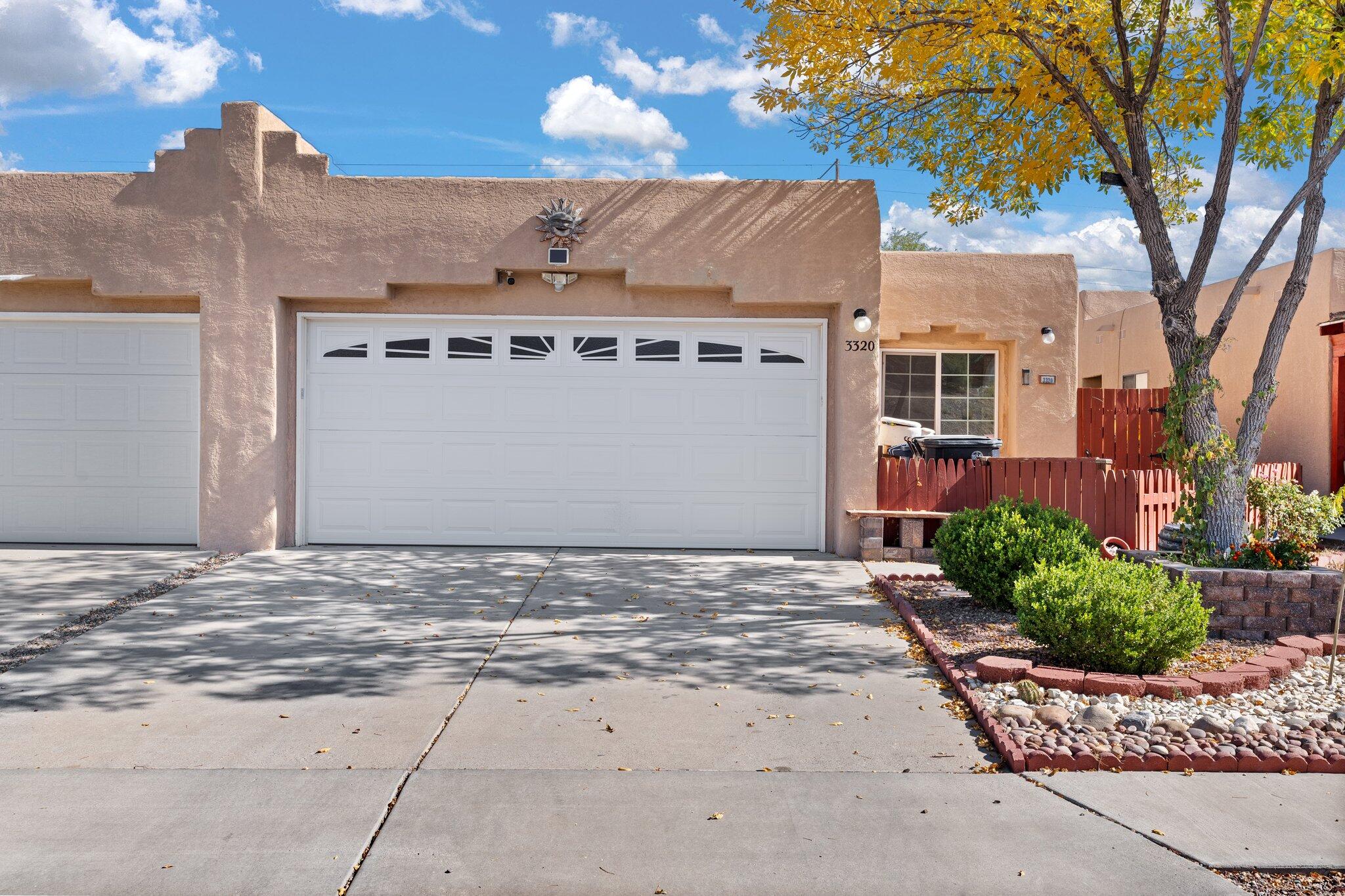 Wonderful 3 Bedroom/2 bath Townhome in sought after Rinconada Point.   Some upgrades include windows, flooring, hot water heater, exterior yard and fencing. Home will also include all appliances, hot tub, custom built treehouse and more!  Located near restaurants, businesses, neighborhood park and Petroglyphs with easy access to I-40 and Coors Blvd!  You don't want to let this one pass you by, come see today!!