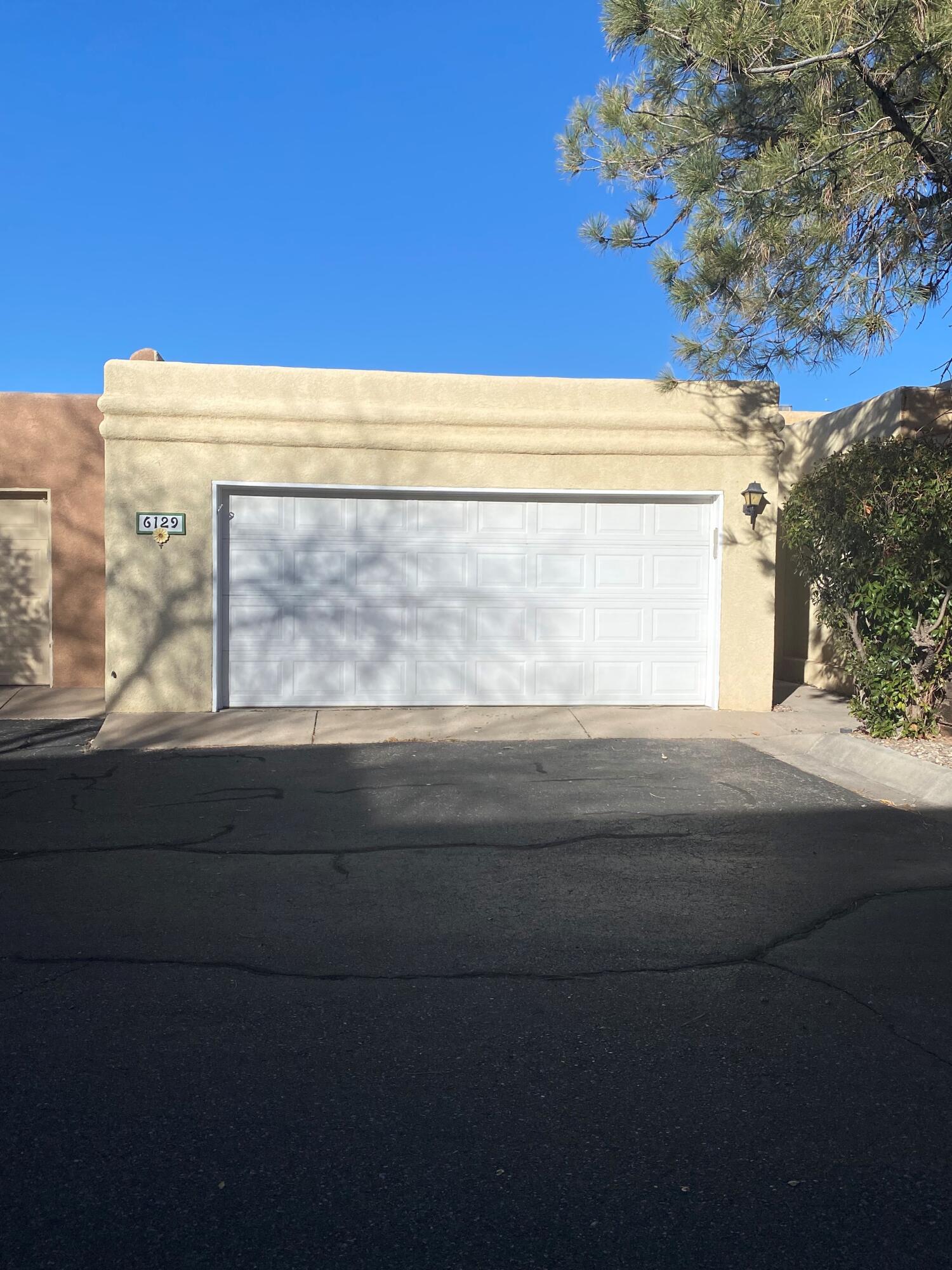 Well cared for 2 bedroom, 2 bath plus 2 car garage located in popular Chimney Ridge Community. Across from Arroyo Del Oso Golf Course, straight shot to Uptown and Coronado Shopping district. This home has many updates: Newer roof, newer vinyl flooring, recent paint, newer carpet.  There is a community pool and tennis courts. Don't miss out on the wonderful townhome. Seller will do no repairs.