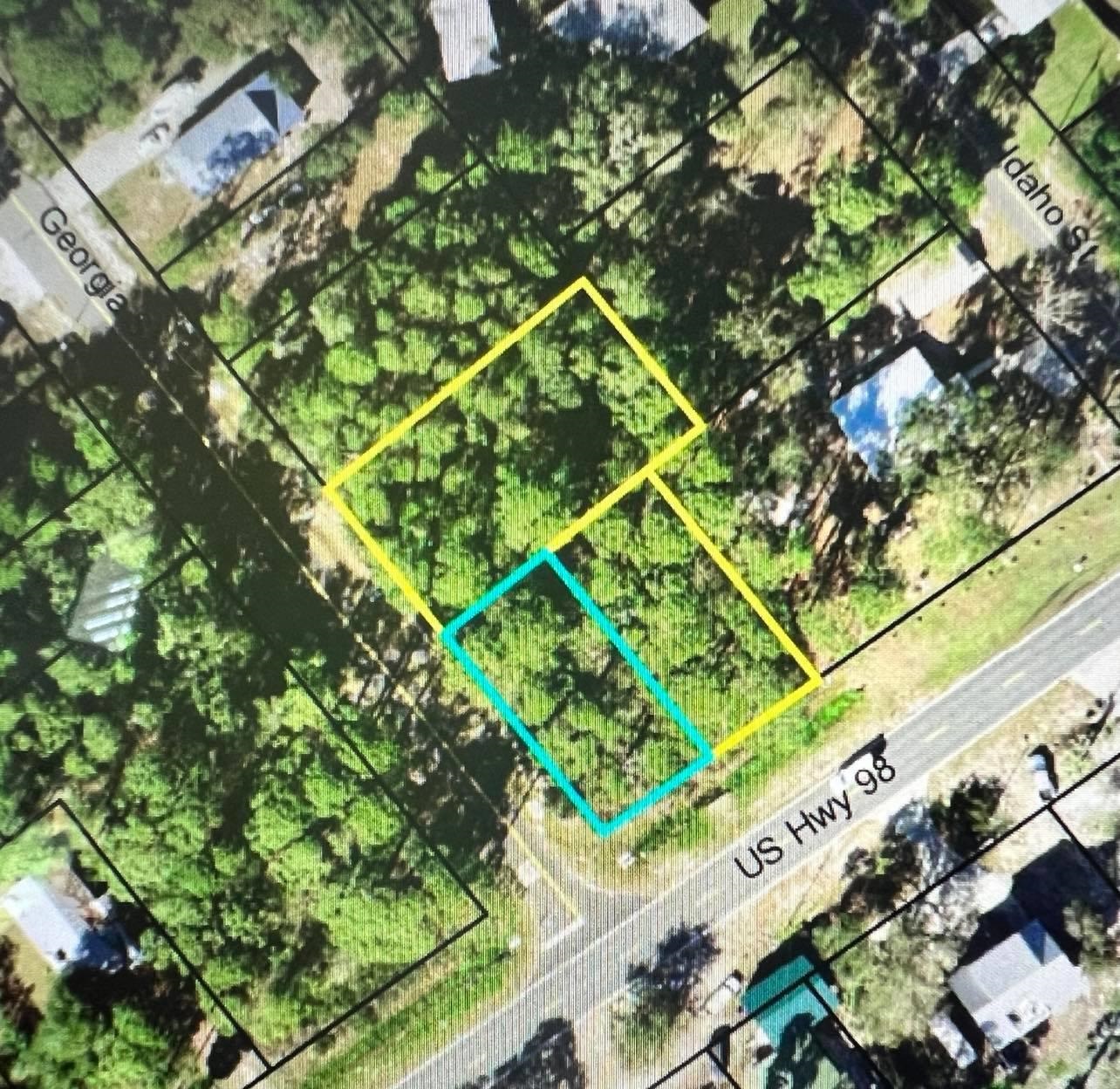 Raw land ready for developing.  Across highway 98 is a beautiful view of the Gulf of Mexico.  There are 3 lots, 0.45 acre, seller will not divide, dimensions are as follows:  Lot 20: 55 x 116 - AE & VE Flood Zone Lot 21: 50 x 140 - AE & VE Flood Zone Lot 22: 112 x 5 - X Flood Zone