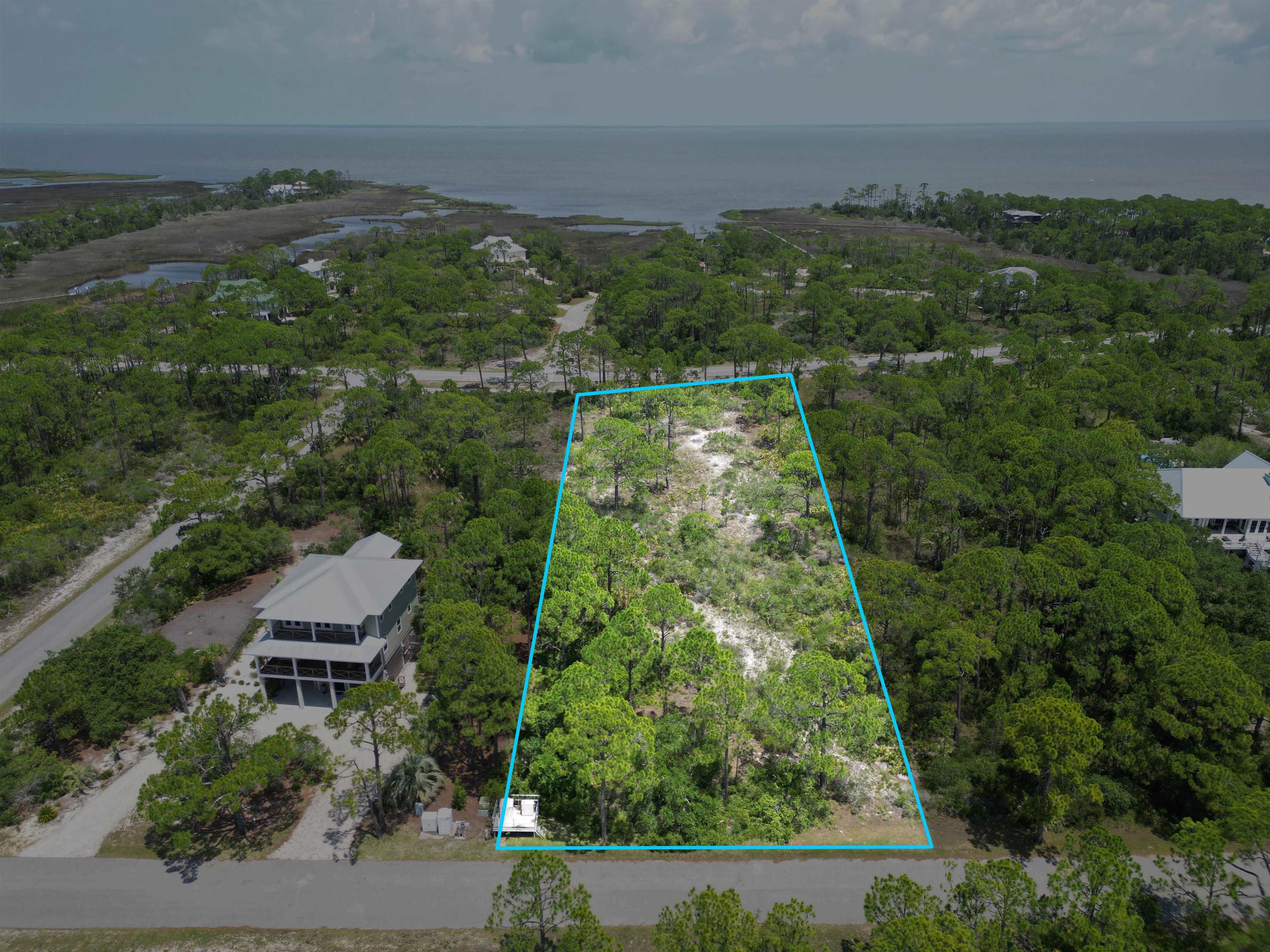 Looking for space to spread out with privacy and sunshine? This once-in-a-lifetime opportunity to acquire 1.33 acres on the beautiful St George Island. St. George Plantation is a coastal gated community located on St. George Island in the Gulf of Mexico along the Florida Panhandle. Separated by the famous Apalachicola Bay to the north and the Gulf of Mexico to the south the beautiful 28-mile long barrier island connects to the mainland by Florida's third longest bridge. The graceful Bryant Patton Bridge curves and arches its way across the Bay to avoid disturbing oyster beds, seagrasses, and nesting grounds for native sea birds. On the east end of the island, Dr. Julian G. Bruce St. George Island State Park offers visitors nine miles of undeveloped beaches and dunes. On the west end, the St. George Plantation occupies 1200 acres of beautifully balanced nature and wildlife, pristine beaches, and solitude with beautiful homes, well-maintained amenities, and social and recreational activities. The St. George Island Plantation Owners' Association boasts the finest amenities along the “Forgotten Coast."  We have won awards for preserving our treasured environment and enhancing the quality of life for our property owners.