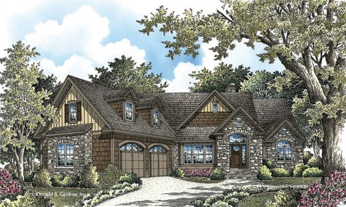 Proposed construction, by Walk Wright, on one of the final undeveloped lots in the highly desired McGregor Downs section providing expansive, stunning golf & water views from two sides. A gracious covered entry with double doors is a warm way to welcome guests into this home featuring many architectural details, gorgeous millwork & hardwood flooring. Sprawling spaces to entertain can be found throughout from the open floor plan on the main level to the large covered porch, screened porch and patio all with unparalleled golf & water views. A bright walk-out lower level with high ceilings creates a quiet, energy efficient space for two additional en-suite bedrooms and 2nd family room along with a huge storage room or almost 1000 sq. feet to grow. There are no water issues with this land and tons of space for anyone desiring a pool or large backyard for gardening.